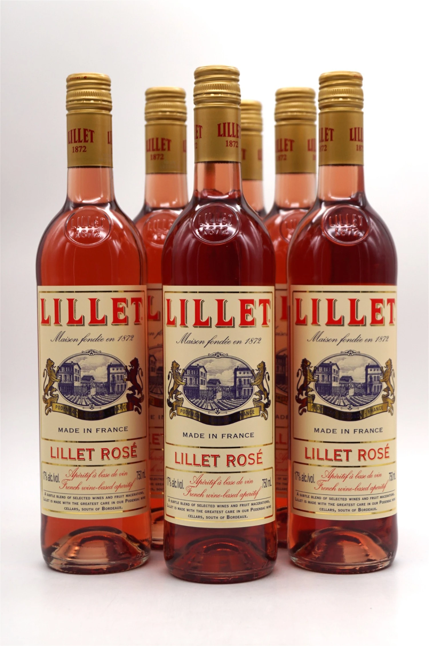 Lillet - Aperitiv Rose 6xFl. Sparset 3 Lillet - Aperitiv Rose 6xFl. Sparset