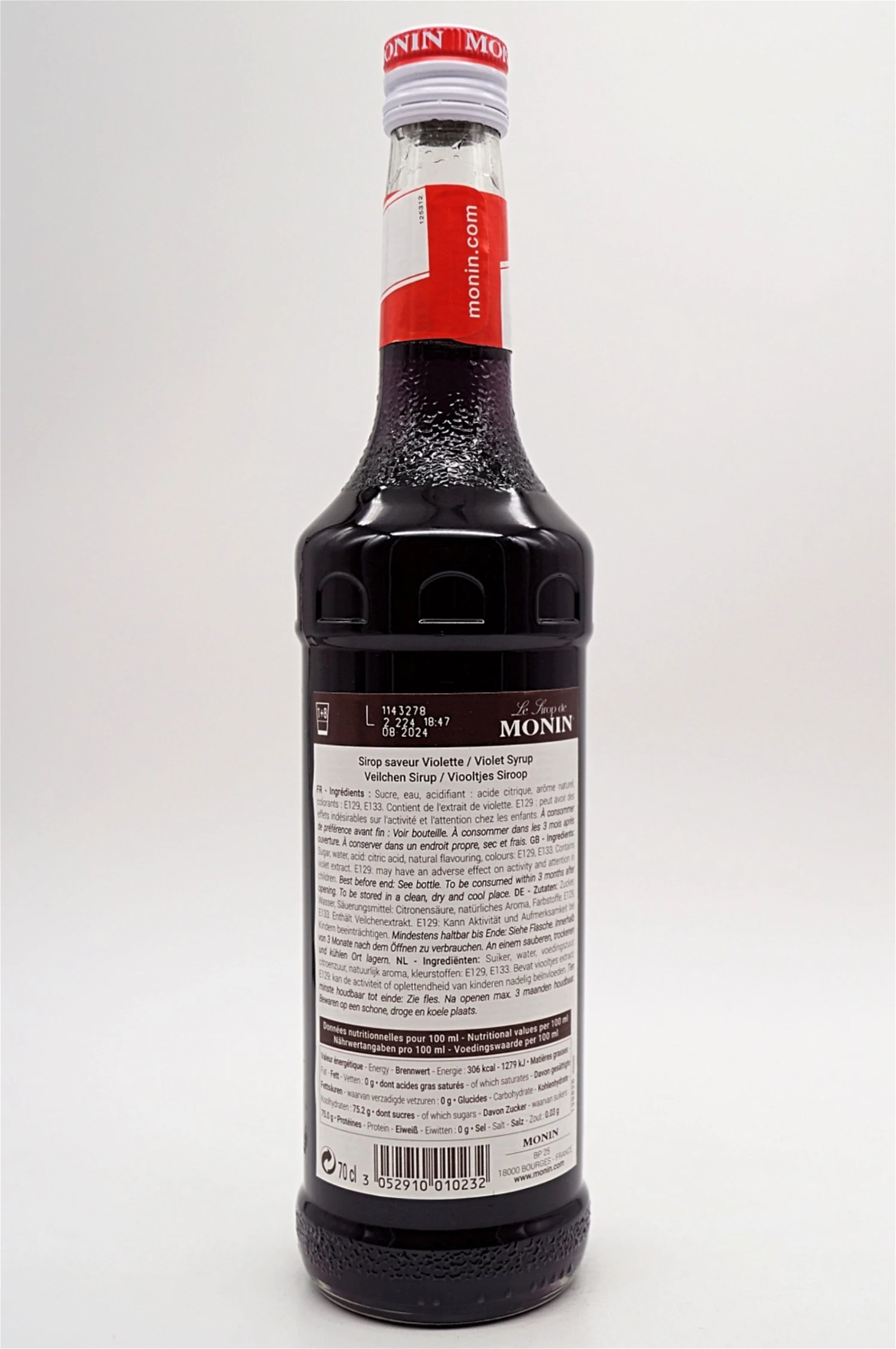 Monin - Veilchen Sirup 4 Monin - Veilchen Sirup - Image 2