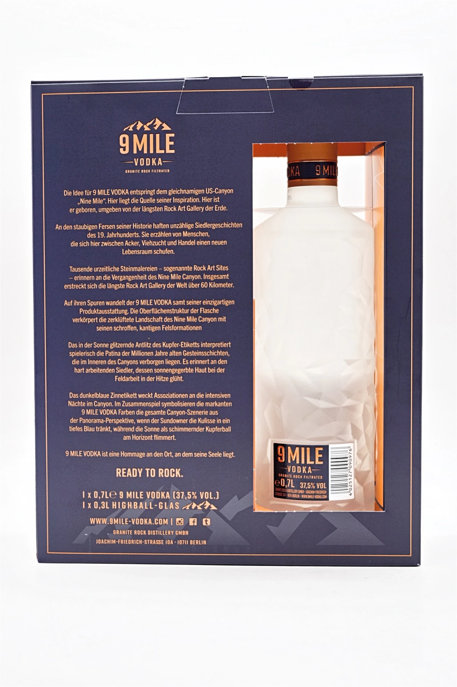 9 Mile - Vodka Inkl. Glas 4 9 Mile - Vodka Inkl. Glas - Image 2