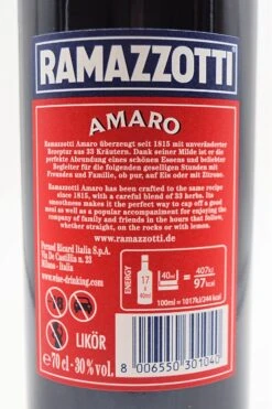 Ramazzotti - Amaro Ausano Ramazzotti 10 Ramazzotti - Amaro Ausano Ramazzotti -Der-Schnapsstodl dsc01032lmboaklyimdmx