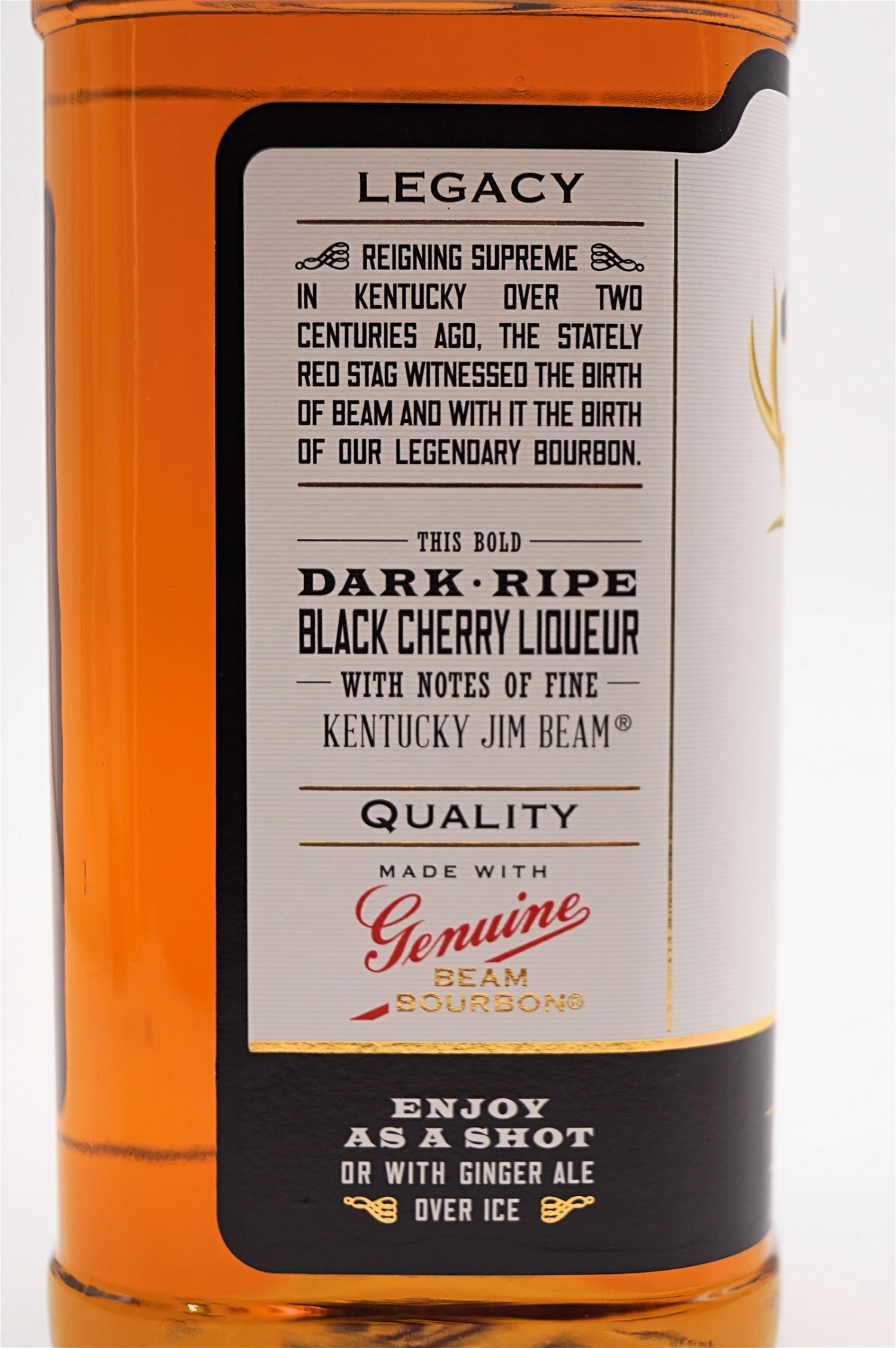 Jim Beam - Red Stag Black Cherry Kentucky Straight Bourbon Whiskey 6 Jim Beam - Red Stag Black Cherry Kentucky Straight Bourbon Whiskey - Image 4