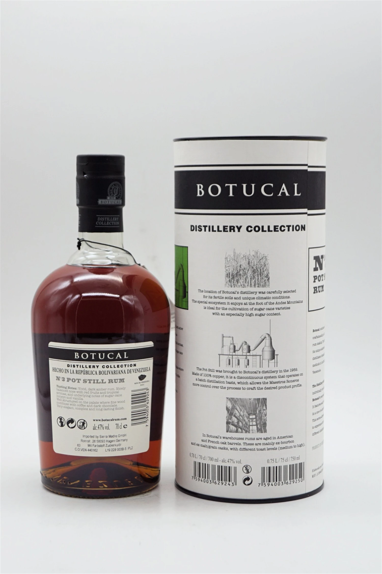 Botucal - Distillery Collection No 3 Pot Still Rum 3 Botucal - Distillery Collection No 3 Pot Still Rum - Image 2