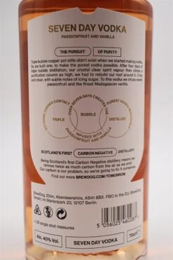 Brew Dog - Seven Day Vodka Passionfruit And Vanilla 9 Brew Dog - Seven Day Vodka Passionfruit And Vanilla -Der-Schnapsstodl dsc01242