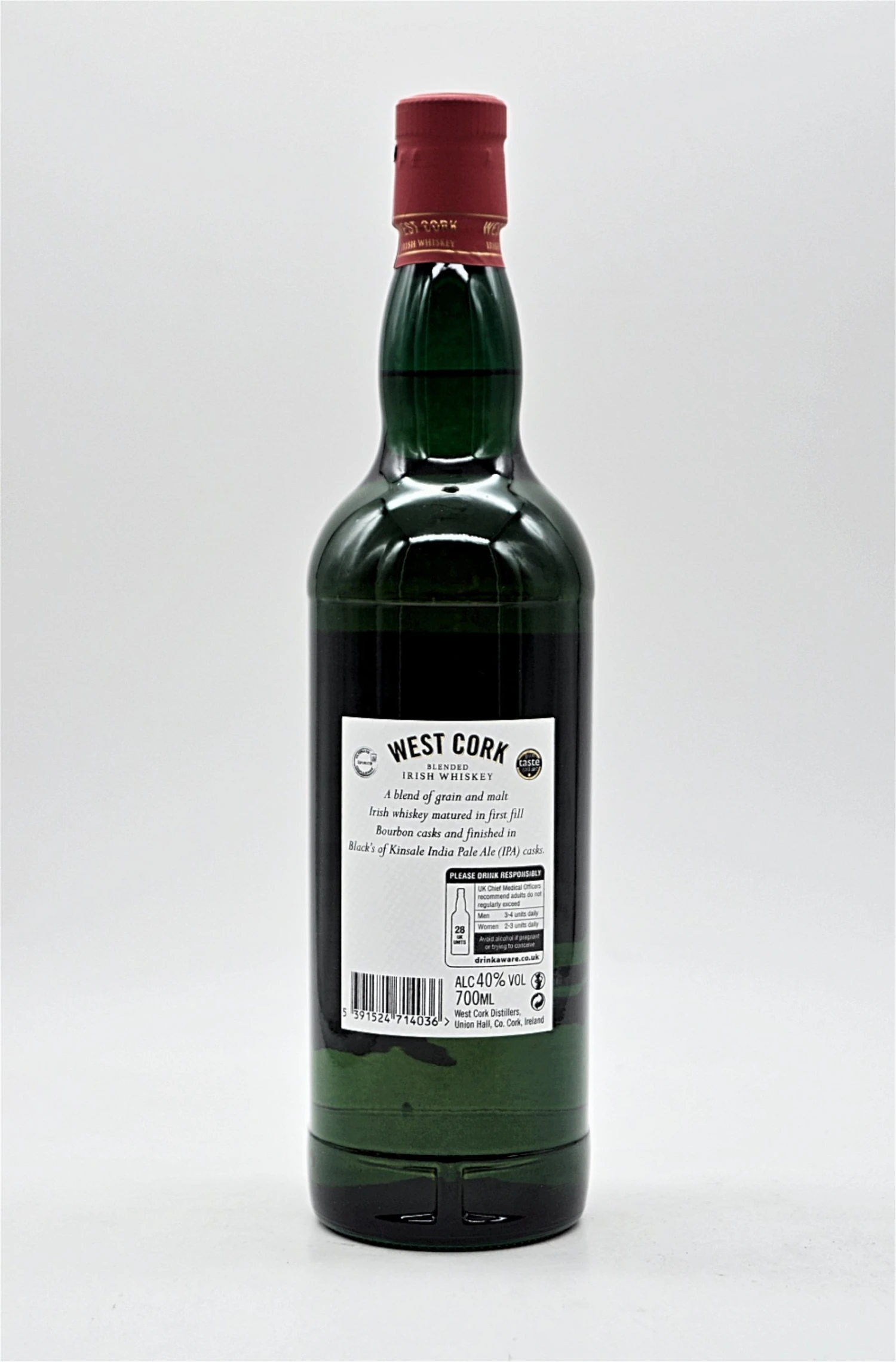 West Cork - IPA Cask Matured Blended Irish Whiskey 4 West Cork - IPA Cask Matured Blended Irish Whiskey - Image 2