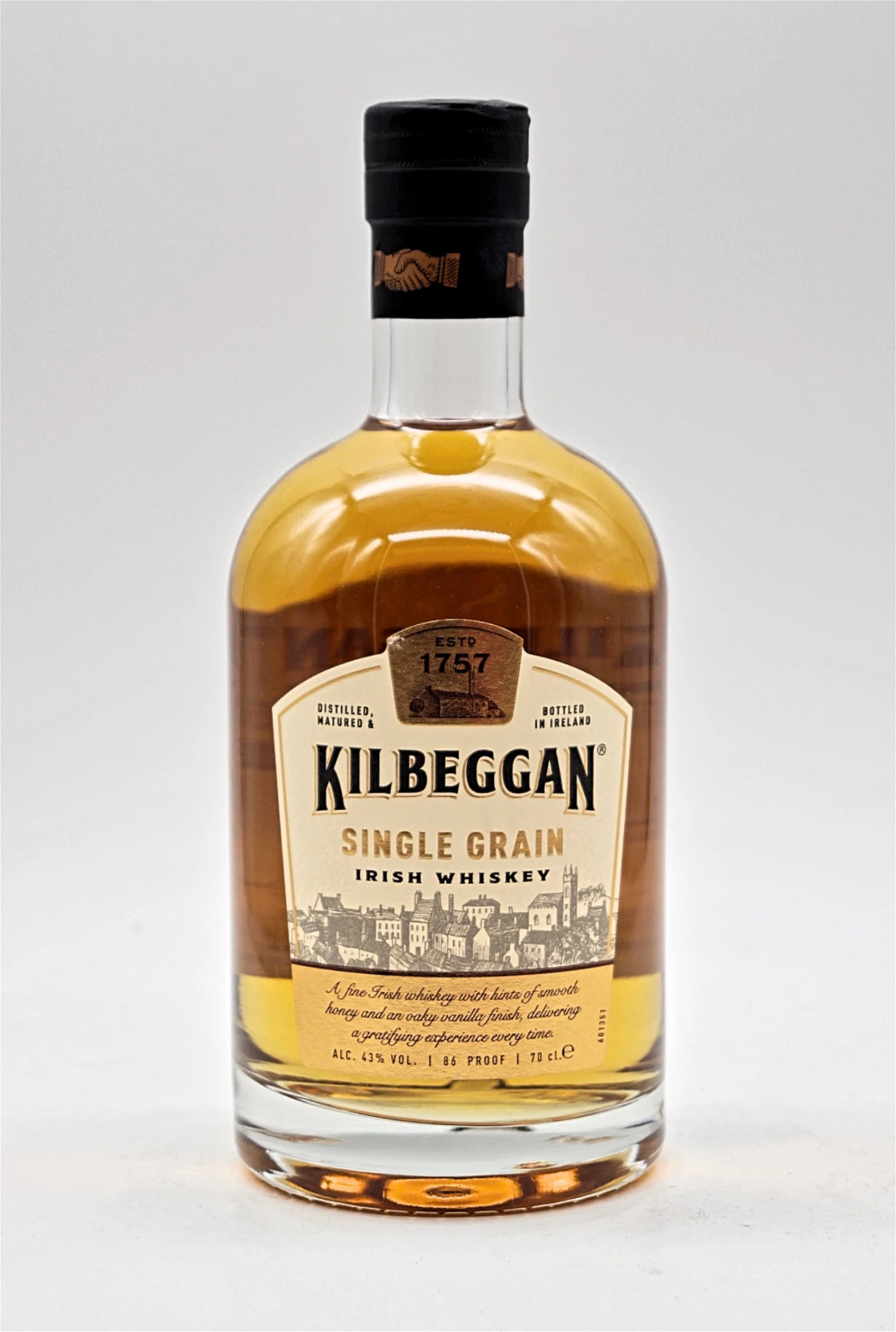 Kilbeggan - Single Grain Irish Whiskey 3 Kilbeggan - Single Grain Irish Whiskey