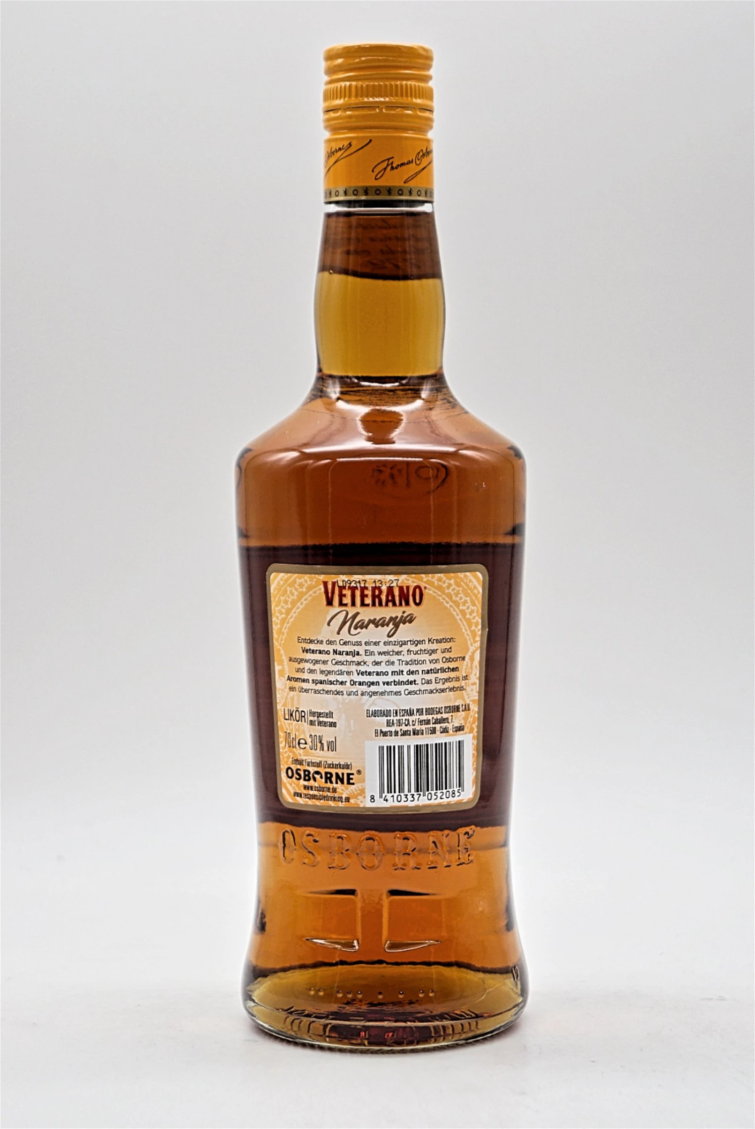 Osborne - Veterano Naranja 3 Osborne - Veterano Naranja - Image 2