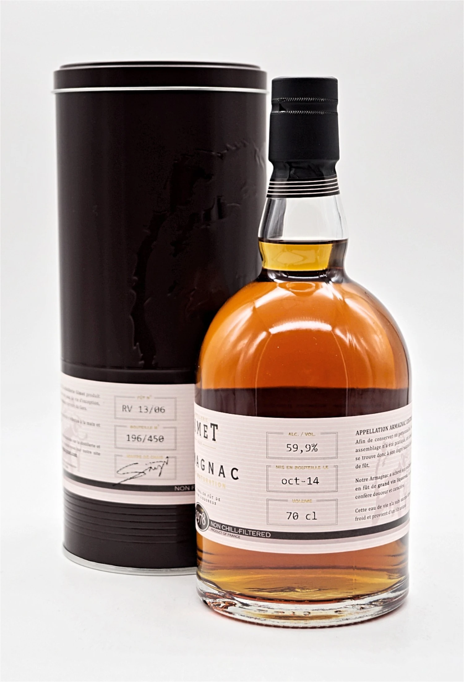 Gimet - Armagnac 1978 - Fass RV 13/06, 450 Fl. 4 Gimet - Armagnac 1978 - Fass RV 13/06, 450 Fl. - Image 2