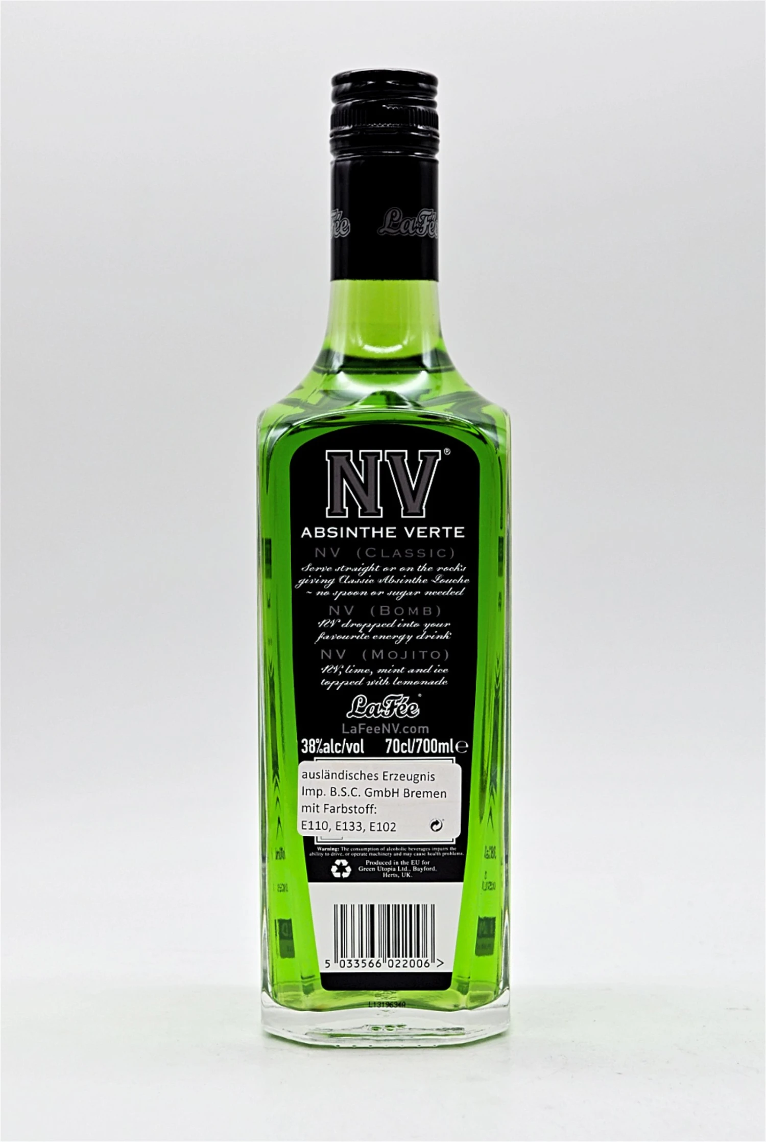 La Fee - NV Absinthe Verte 4 La Fee - NV Absinthe Verte - Image 2