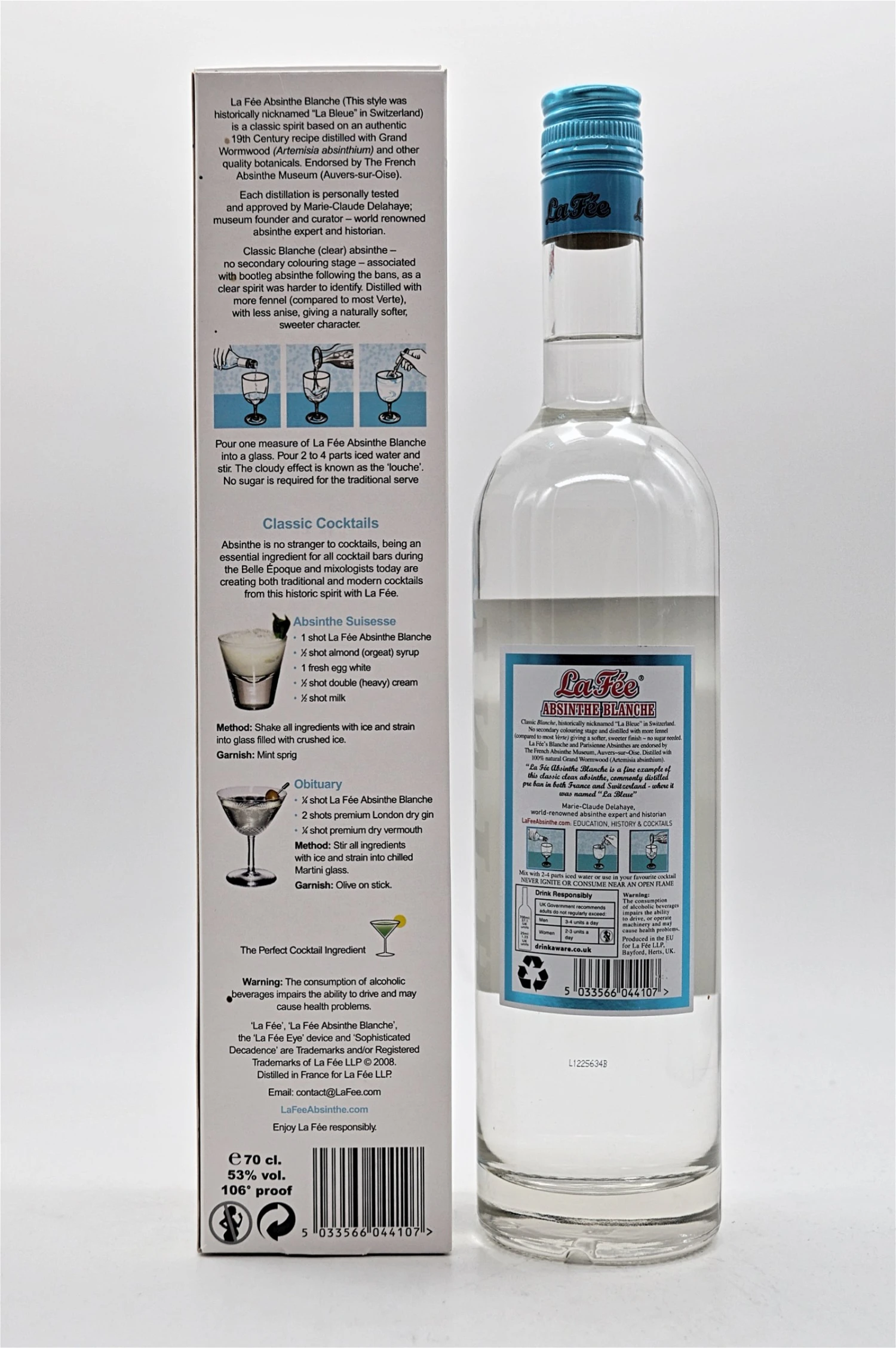 La Fee - Absinthe Blanche Geschenkpackung 4 La Fee - Absinthe Blanche Geschenkpackung - Image 2