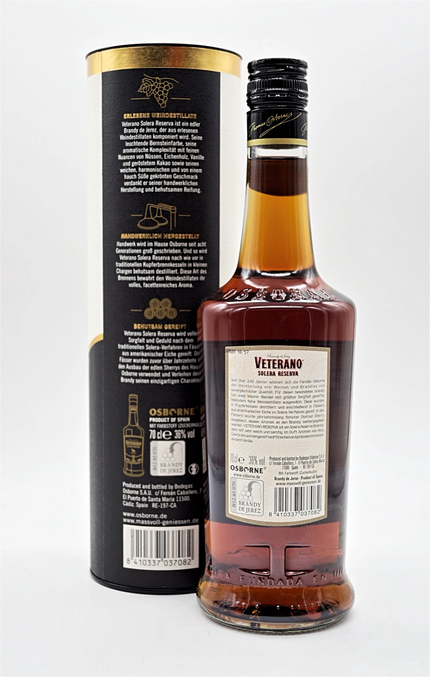 Osborne - Veterano Reserva Solera 4 Osborne - Veterano Reserva Solera - Image 2