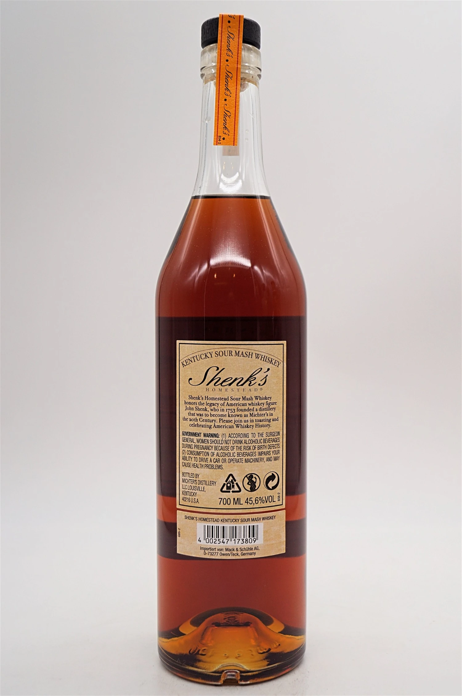 Michters - L.R. Shenks Homestead Sour Mash Whiskey 4 Michters - L.R. Shenks Homestead Sour Mash Whiskey - Image 2