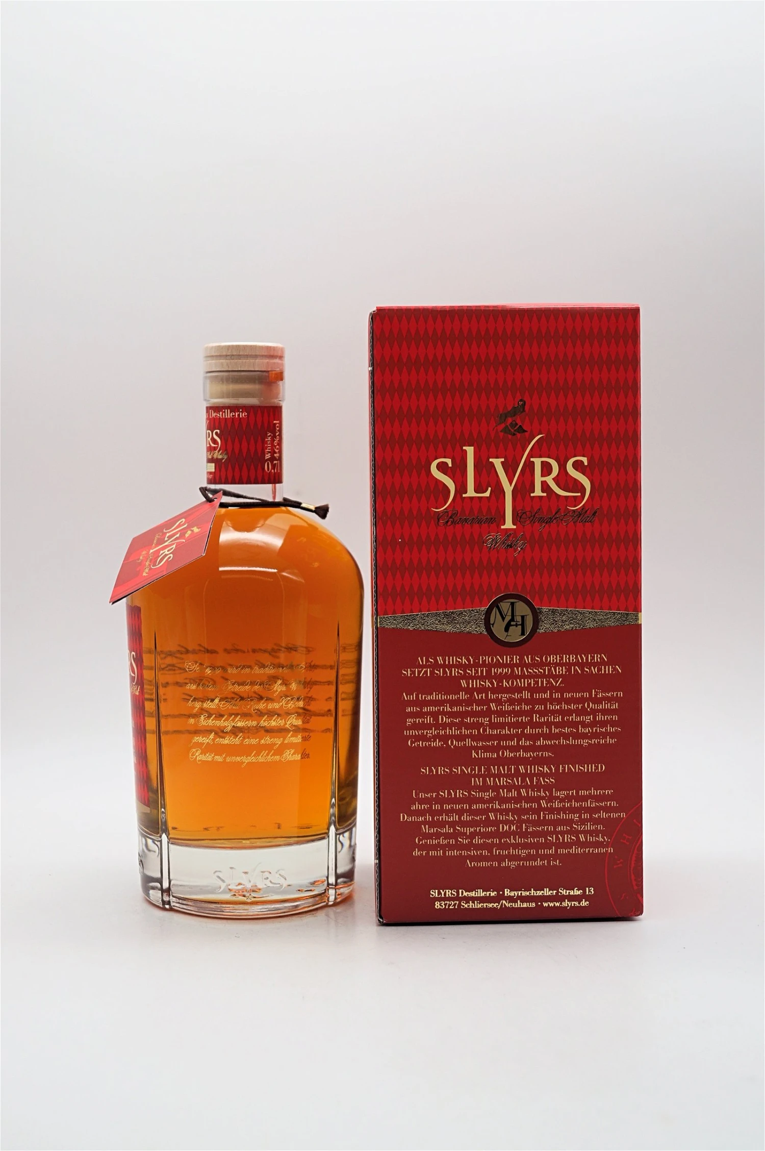 Slyrs - Single Malt Whisky Marsala Cask Finishing 4 Slyrs - Single Malt Whisky Marsala Cask Finishing - Image 2