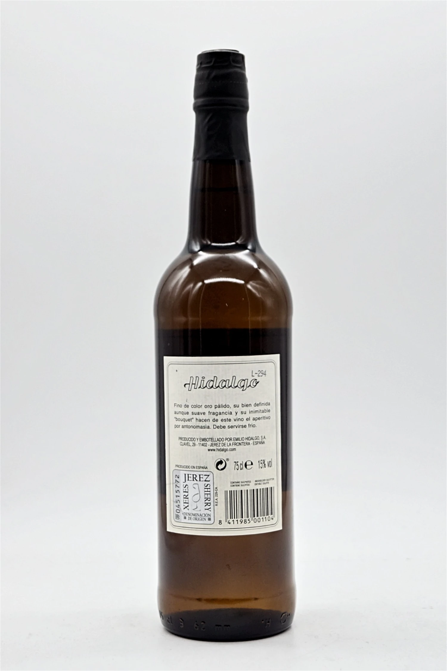 Emilio Hidalgo - Fine Seco Sherry 4 Emilio Hidalgo - Fine Seco Sherry - Image 2