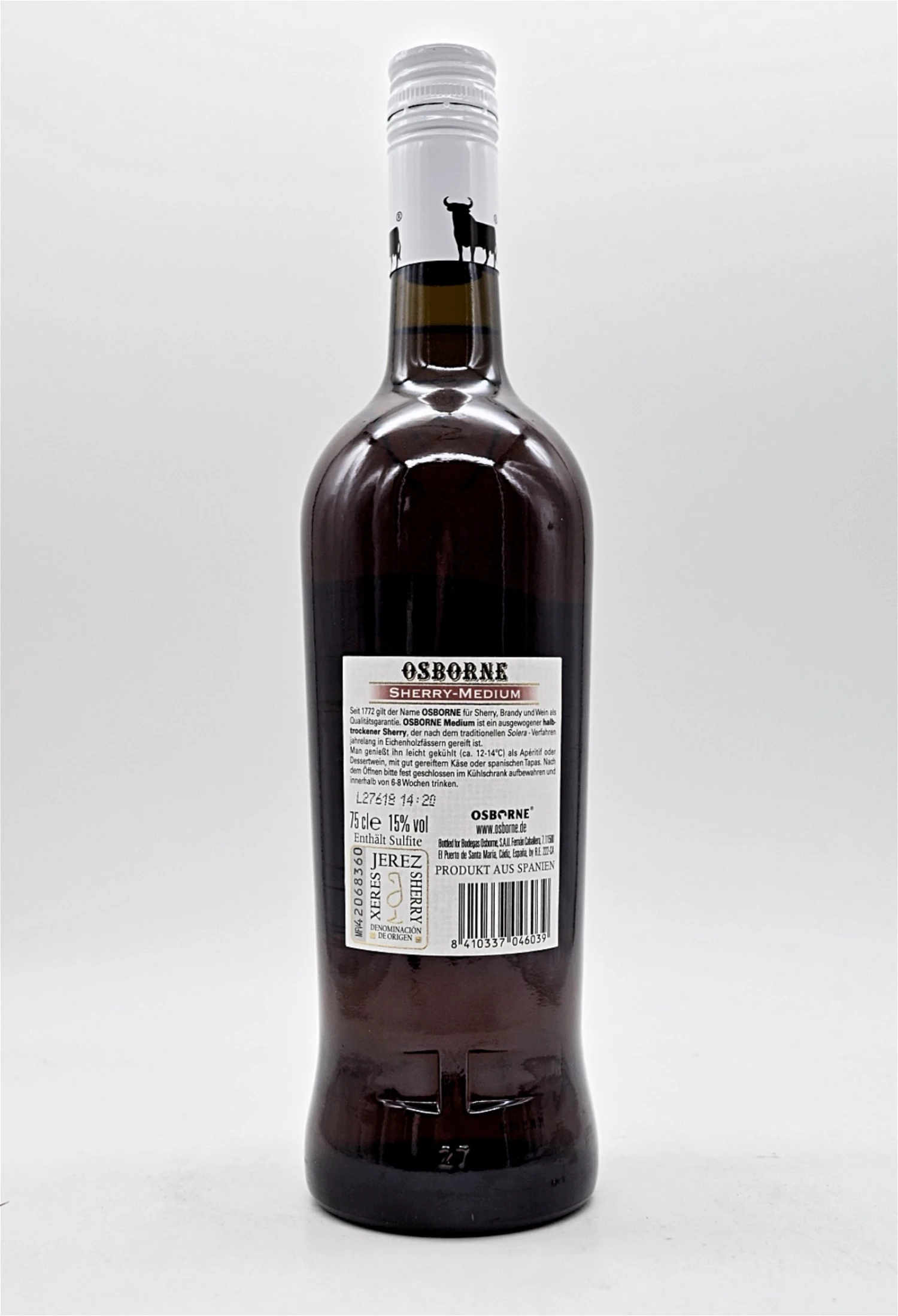 Osborne - Medium Sherry 4 Osborne - Medium Sherry - Image 2