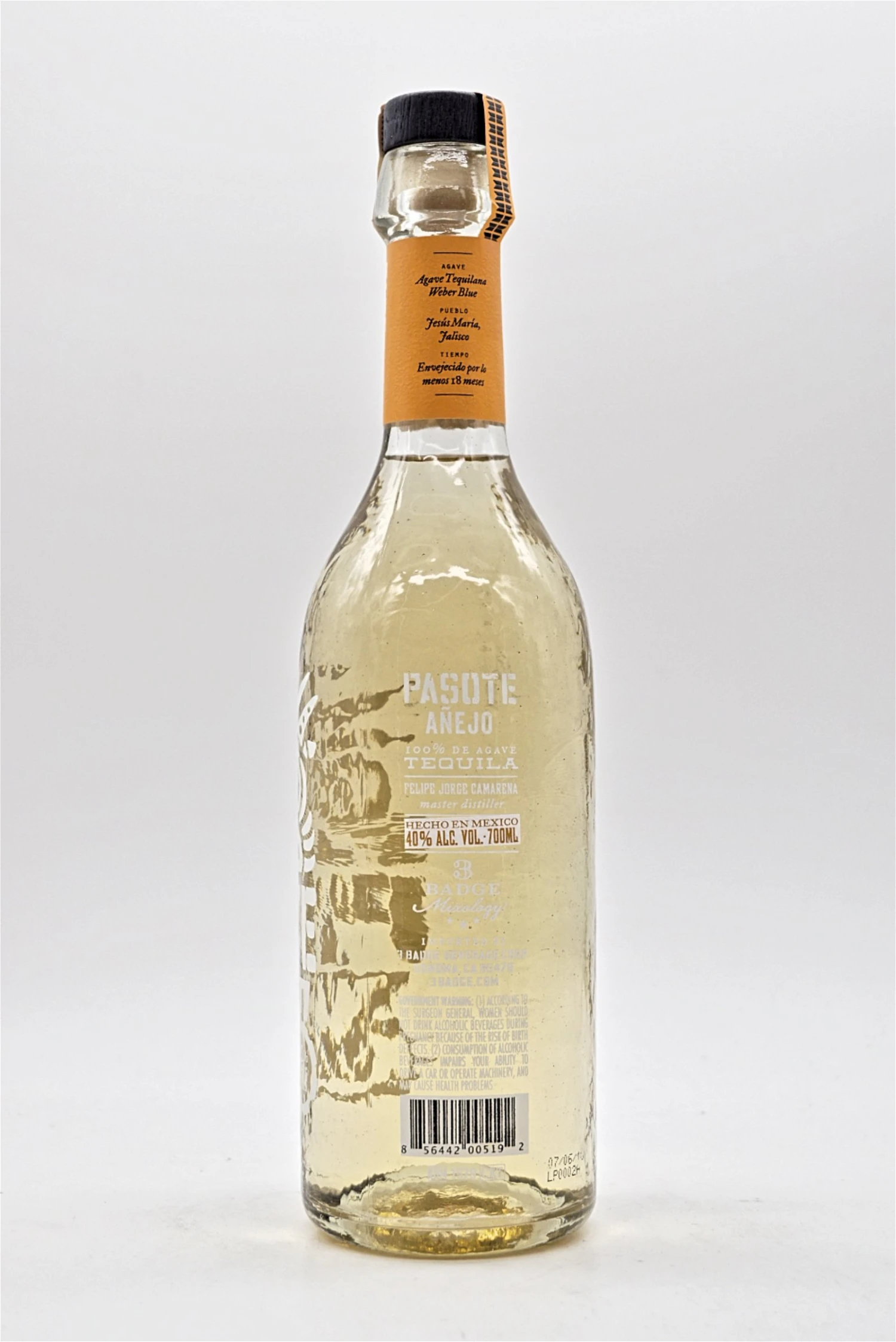 Pasote - Tequila Anejo 4 Pasote - Tequila Anejo - Image 2