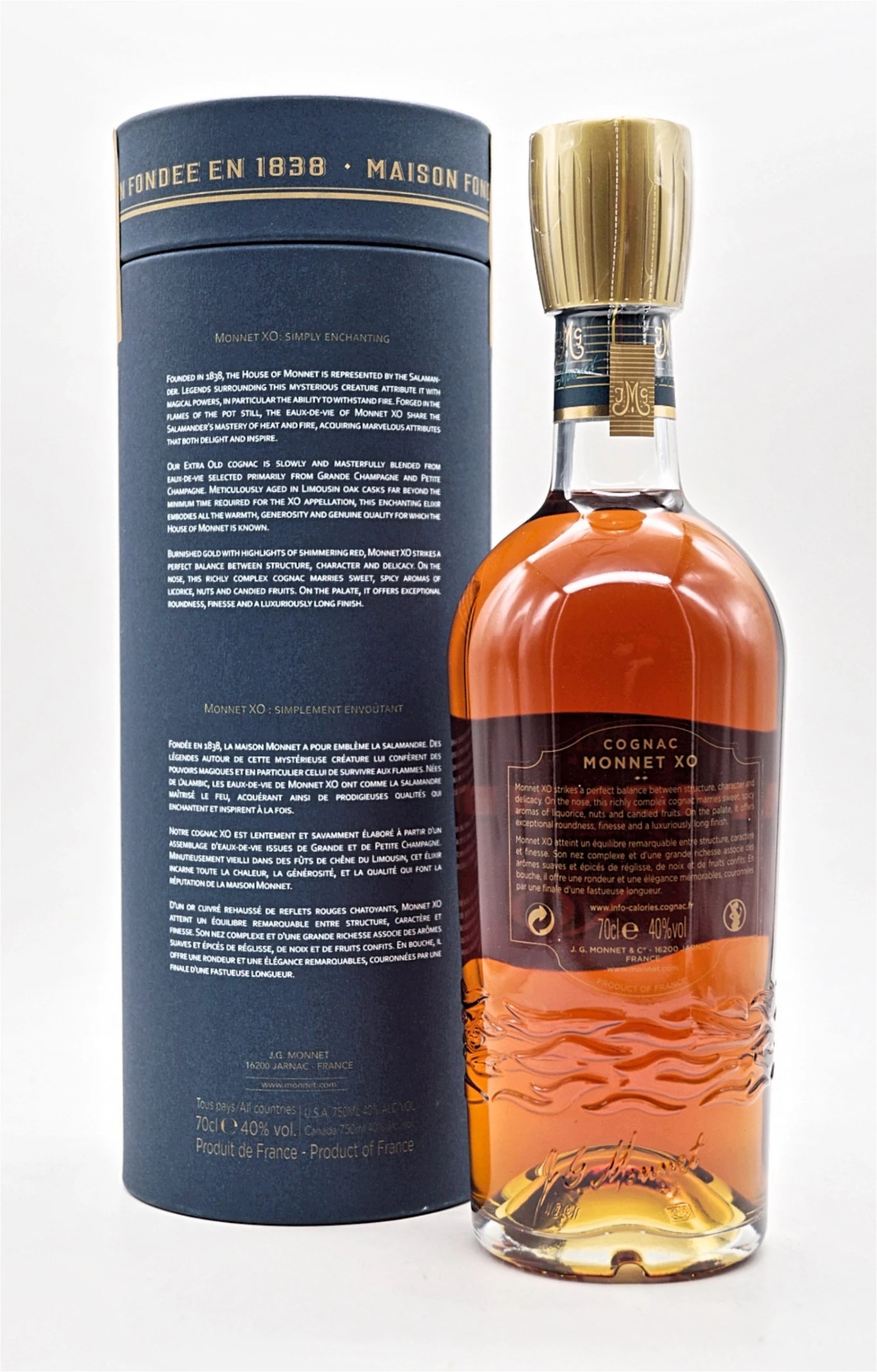 Monnet - XO Cognac Extra Old 4 Monnet - XO Cognac Extra Old - Image 2