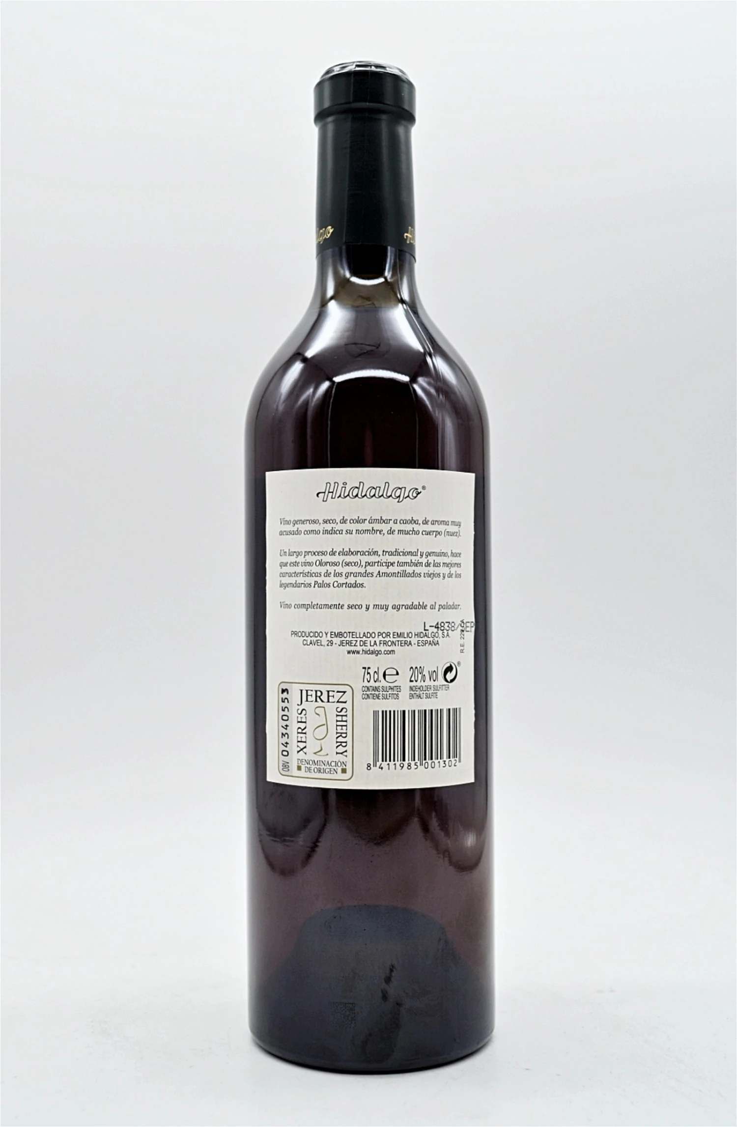 Emilio Hidalgo - Gobernador Oloroso Sherry 4 Emilio Hidalgo - Gobernador Oloroso Sherry - Image 2