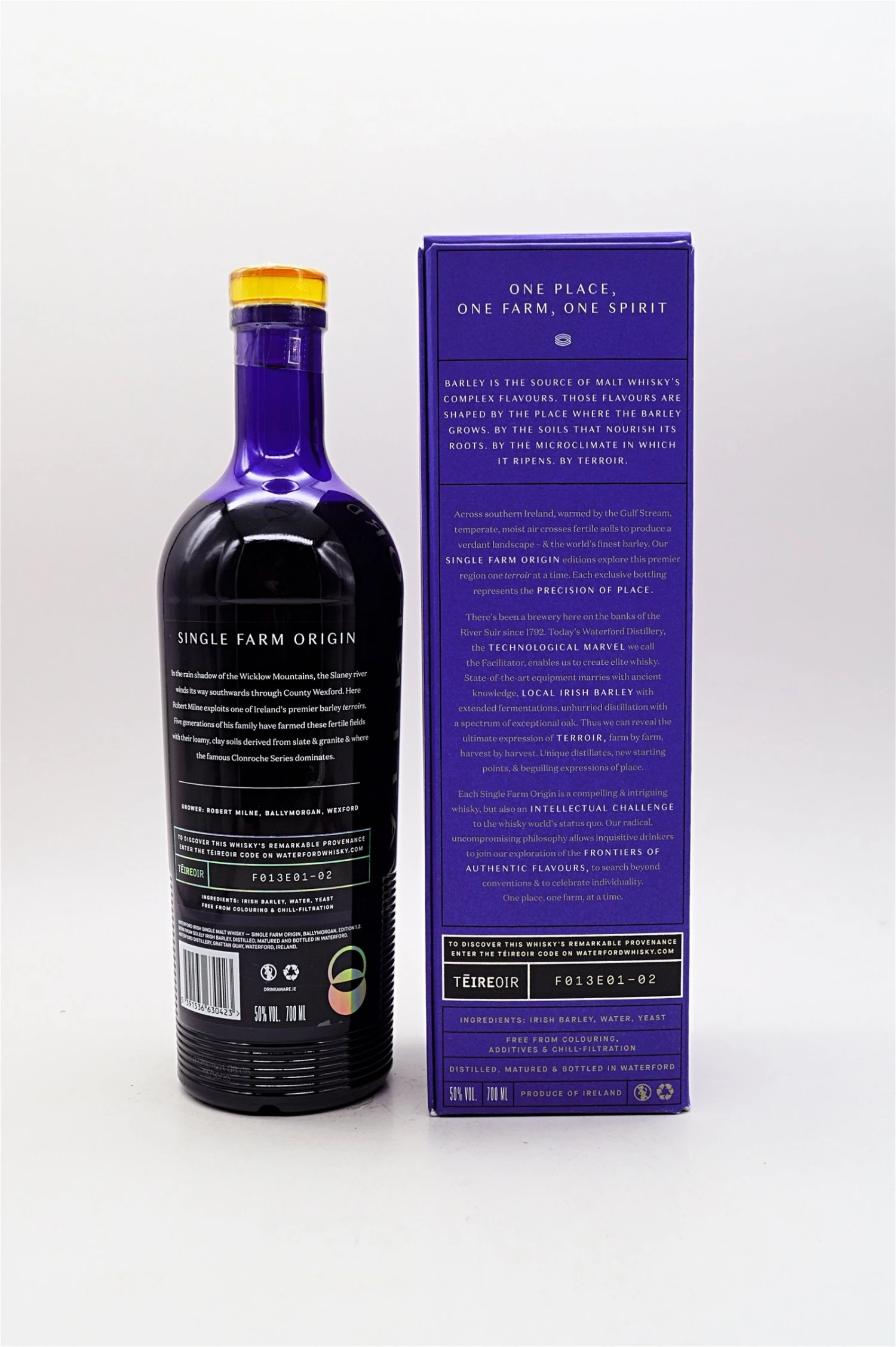 Waterford - Ballymorgan Edition 1.2 Single Farm Origins Irish Single Malt Whisky 4 Waterford - Ballymorgan Edition 1.2 Single Farm Origins Irish Single Malt Whisky - Image 2