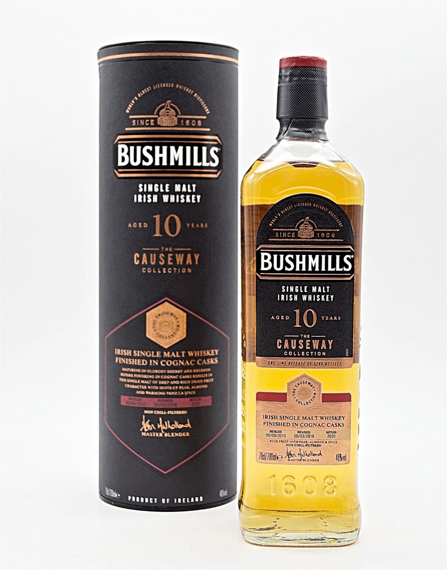 Bushmills - 10 Jahre Causeway Collection Irish Single Malt Whiskey 3 Bushmills - 10 Jahre Causeway Collection Irish Single Malt Whiskey