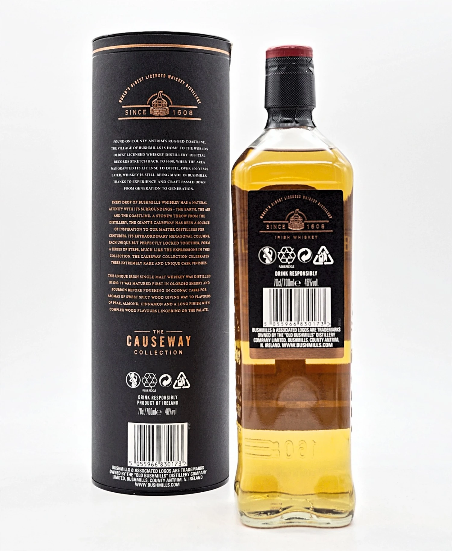 Bushmills - 10 Jahre Causeway Collection Irish Single Malt Whiskey 4 Bushmills - 10 Jahre Causeway Collection Irish Single Malt Whiskey - Image 2