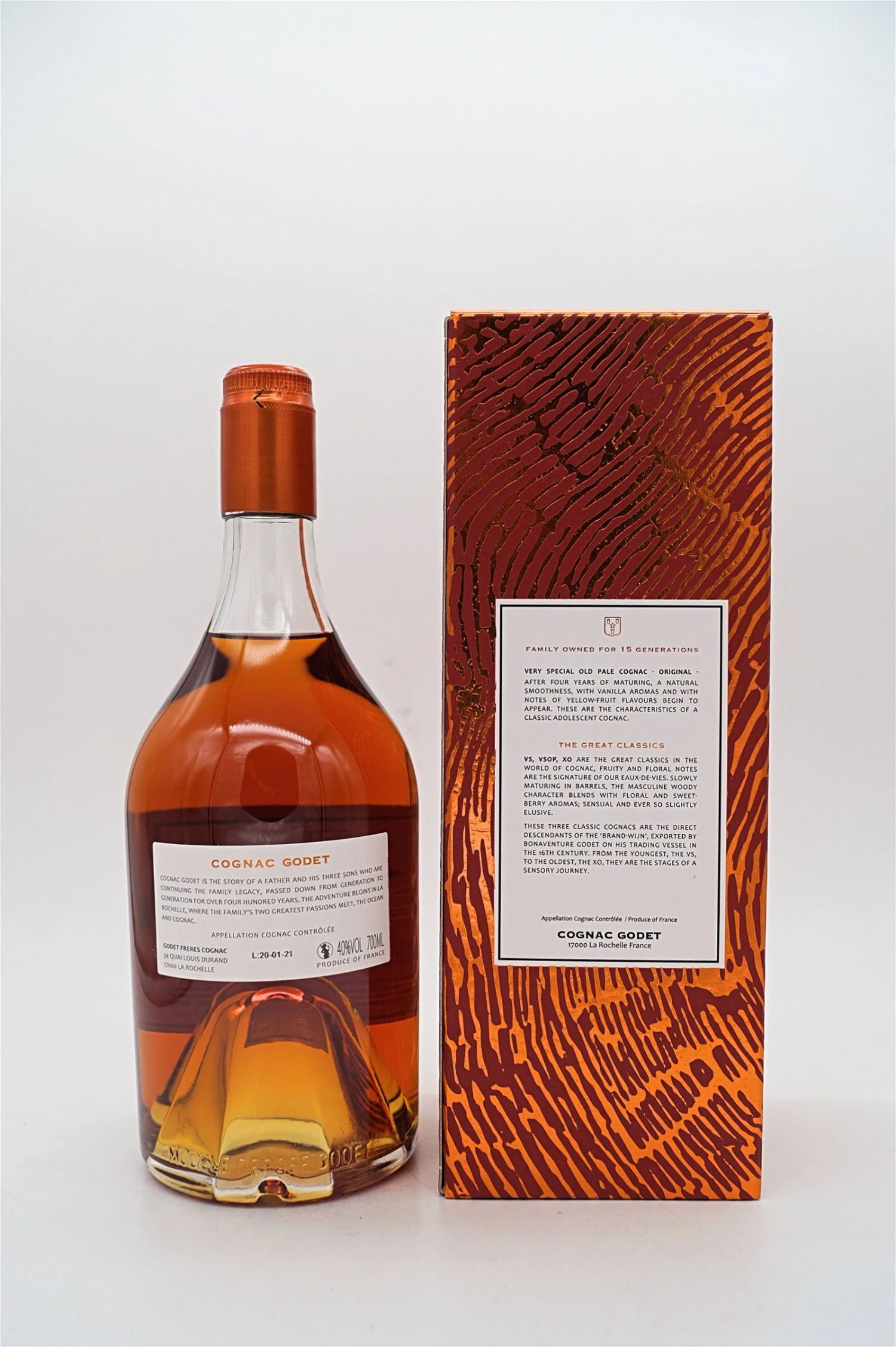 Godet - VSOP Original Cognac 4 Godet - VSOP Original Cognac - Image 2