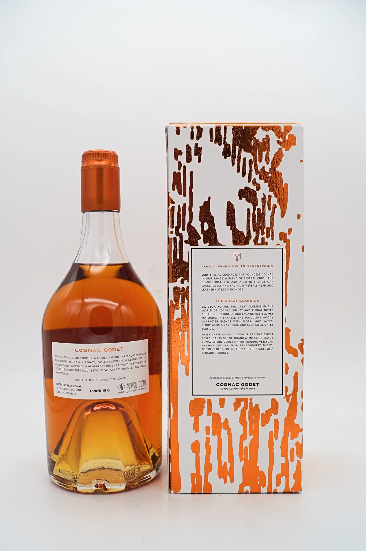 Godet - VS Classique Cognac 4 Godet - VS Classique Cognac - Image 2