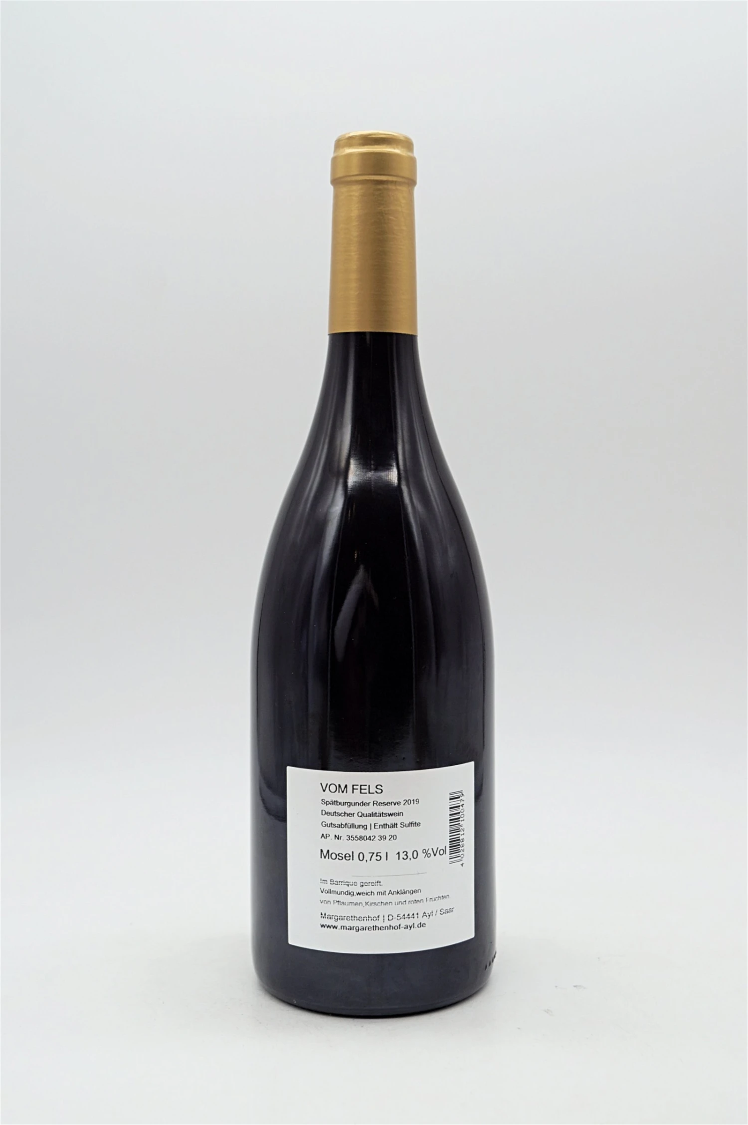 Margarethenhof - Spätburgunder Vom Fels Trocken 2019 4 Margarethenhof - Spätburgunder Vom Fels Trocken 2019 - Image 2