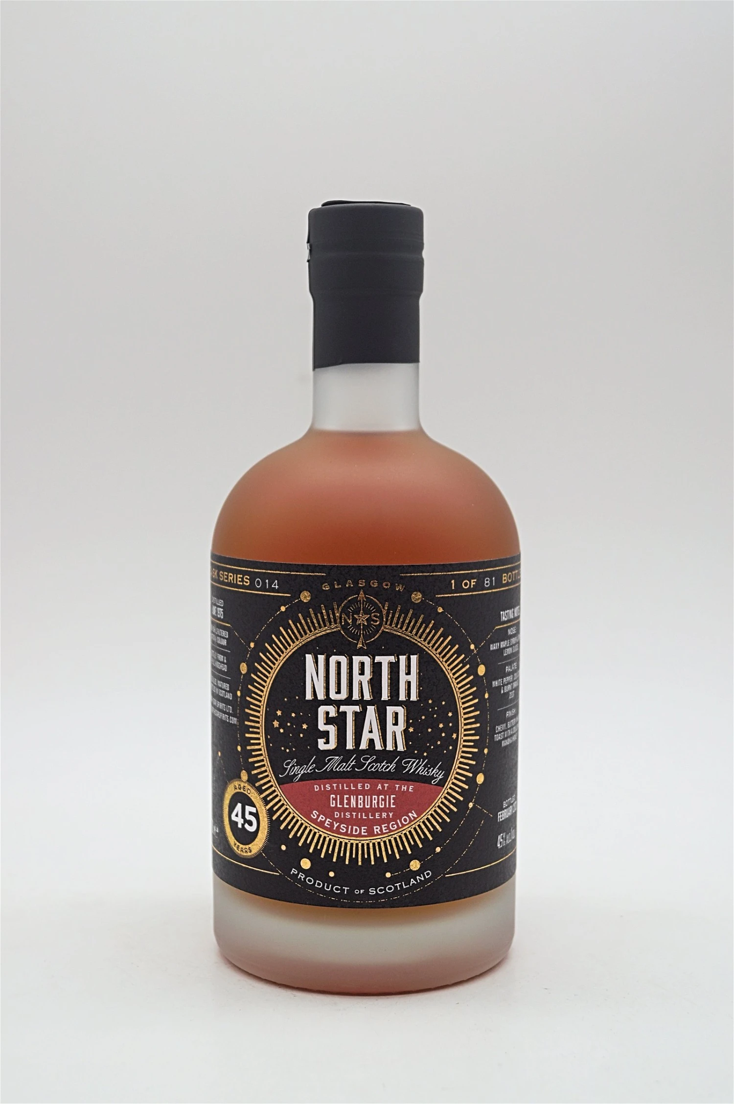 North Star - 45 Jahre Glenburgie CS 14 Single Malt Scotch Whisky 3 North Star - 45 Jahre Glenburgie CS 14 Single Malt Scotch Whisky