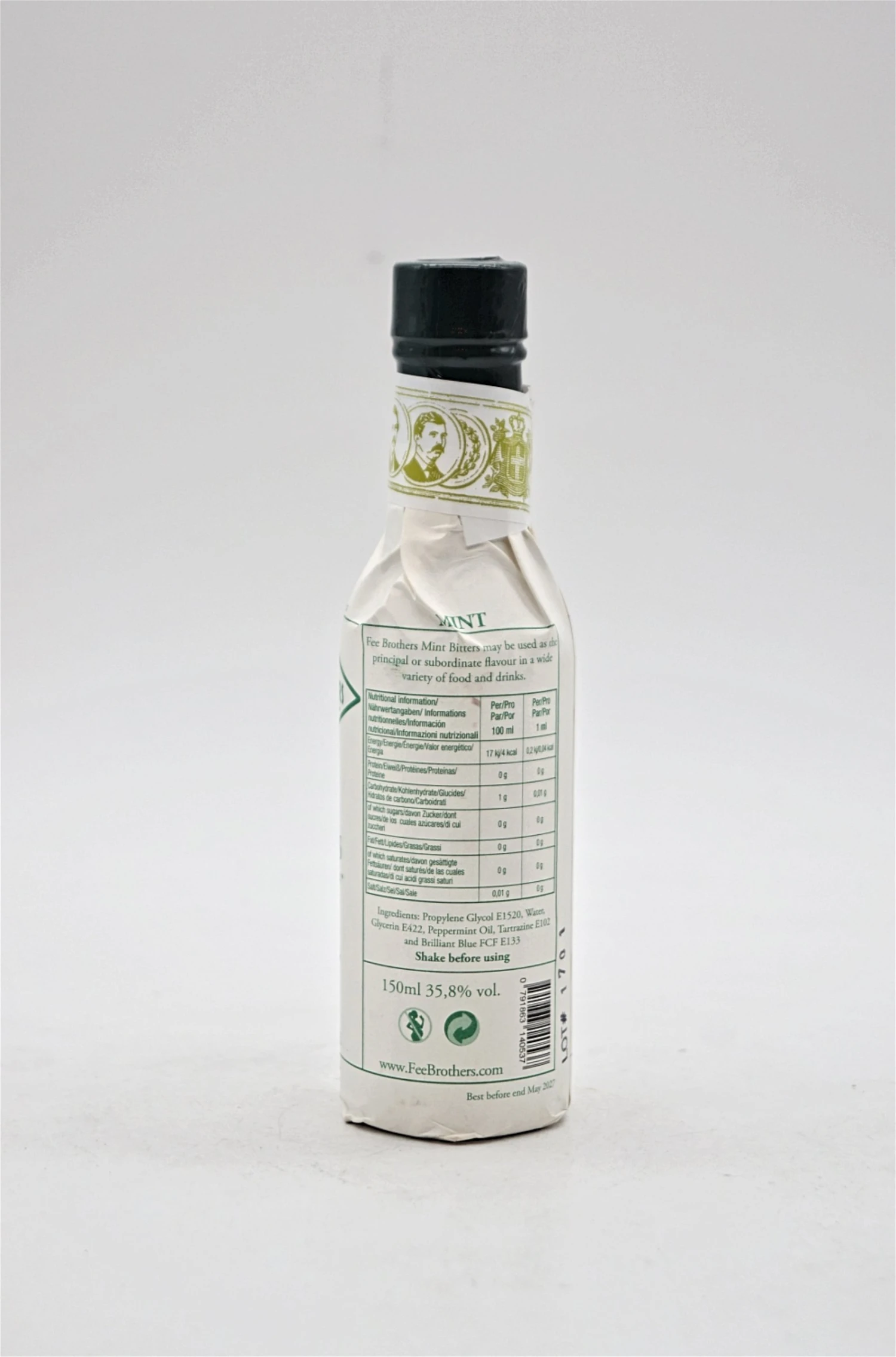 Fee Brothers - Mint Bitter Cocktail Flavouring 4 Fee Brothers - Mint Bitter Cocktail Flavouring - Image 2