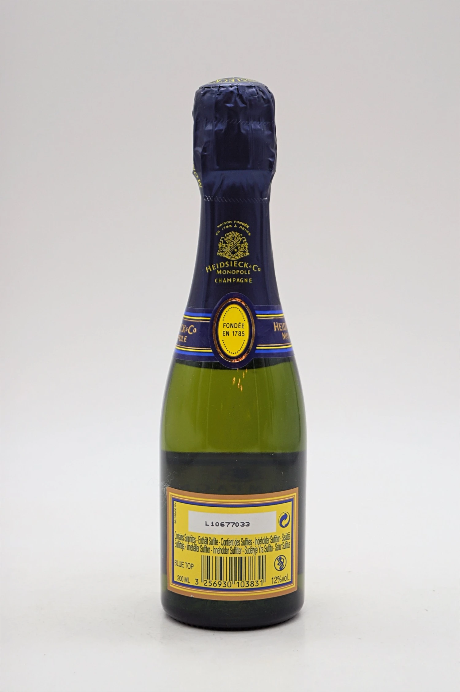 Heidsieck & Co. - Blue Top Champagner Monopole 4 Heidsieck & Co. - Blue Top Champagner Monopole - Image 2