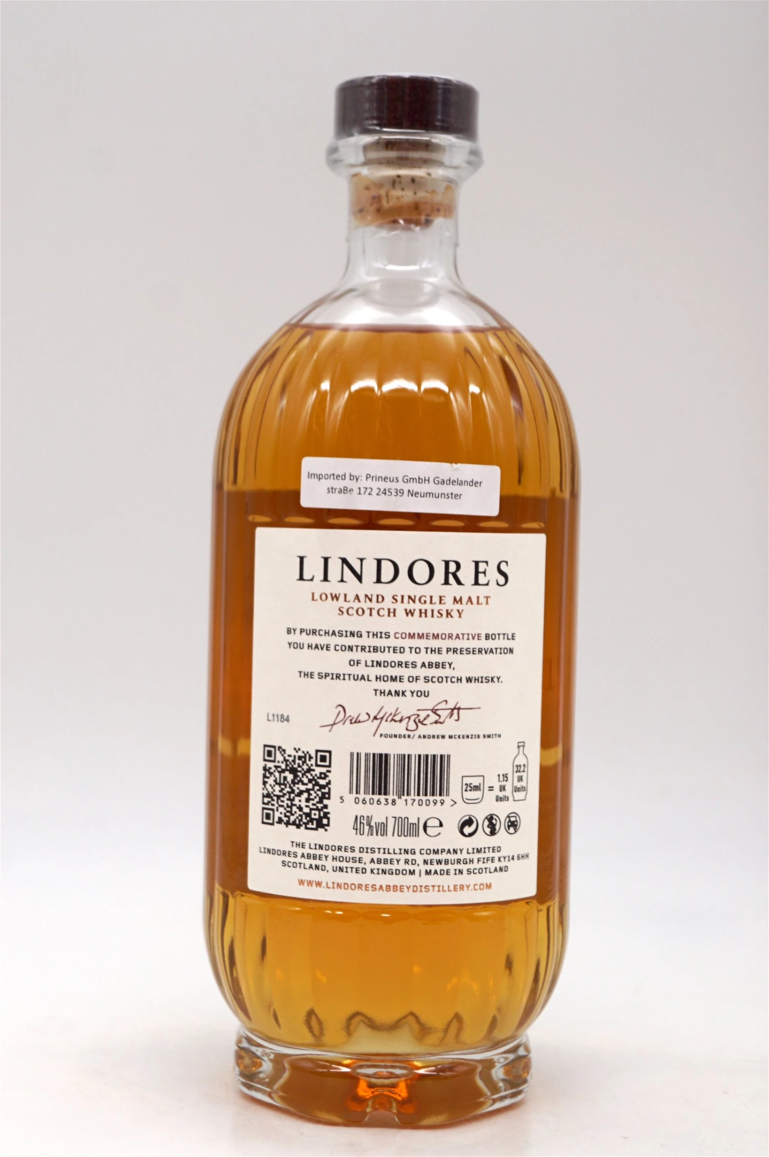 Lindores Abbey Distillery - MCDXCIV (1494) "Commemorative First Release" Single Malt Scotch Whisky 4 Lindores Abbey Distillery - MCDXCIV (1494) "Commemorative First Release" Single Malt Scotch Whisky - Image 2