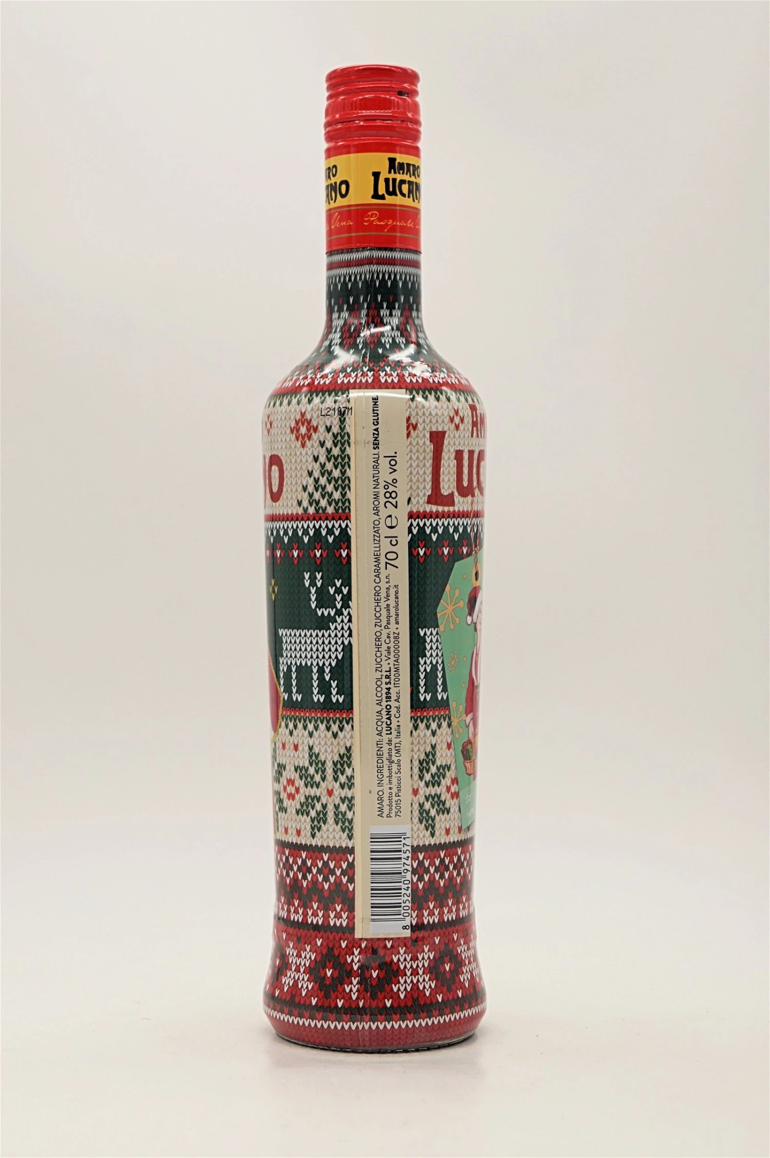 Lucano - Amaro Weihnachtsflasche 4 Lucano - Amaro Weihnachtsflasche - Image 2