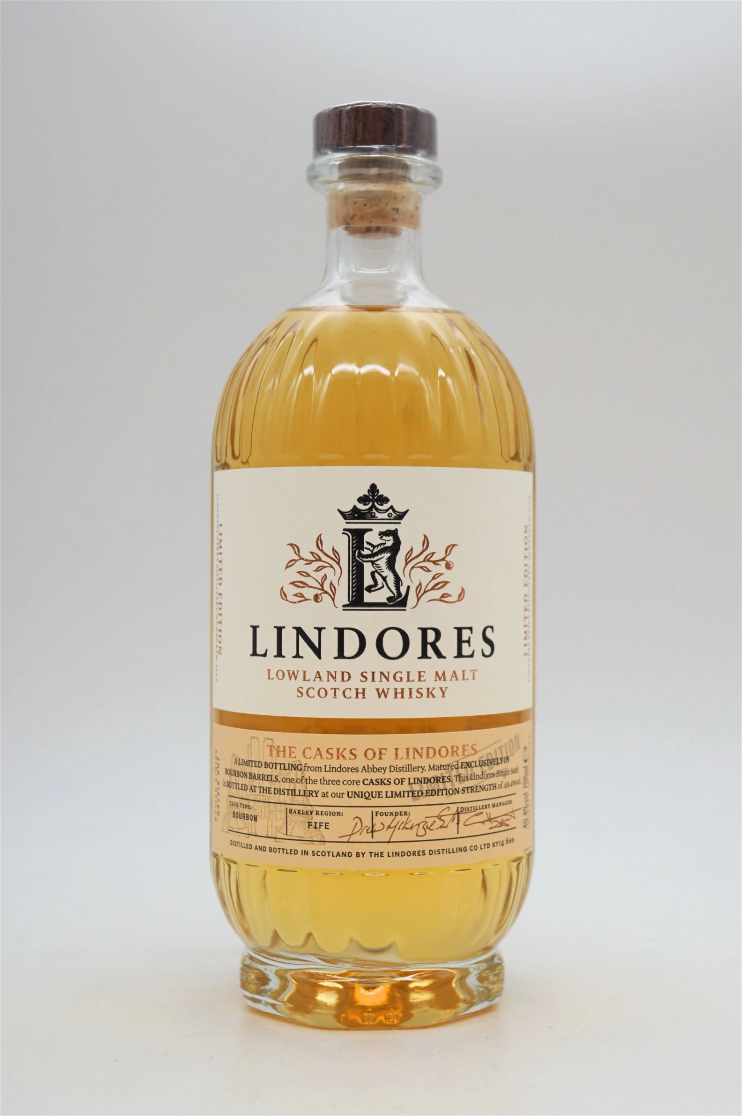Lindores Abbey Distillery - Cask Of Lindores Bourbon 3 Lindores Abbey Distillery - Cask Of Lindores Bourbon