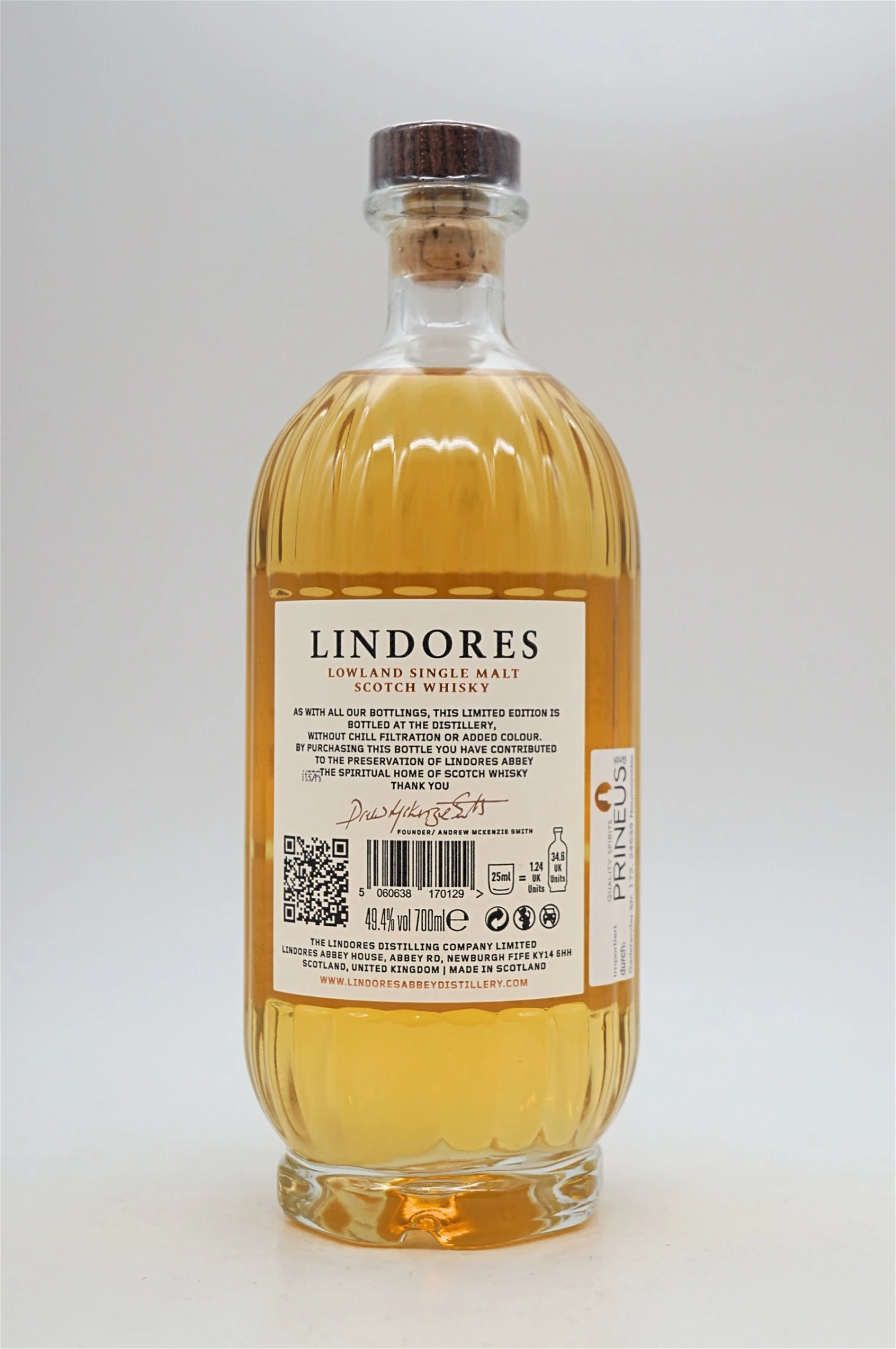 Lindores Abbey Distillery - Cask Of Lindores Bourbon 4 Lindores Abbey Distillery - Cask Of Lindores Bourbon - Image 2