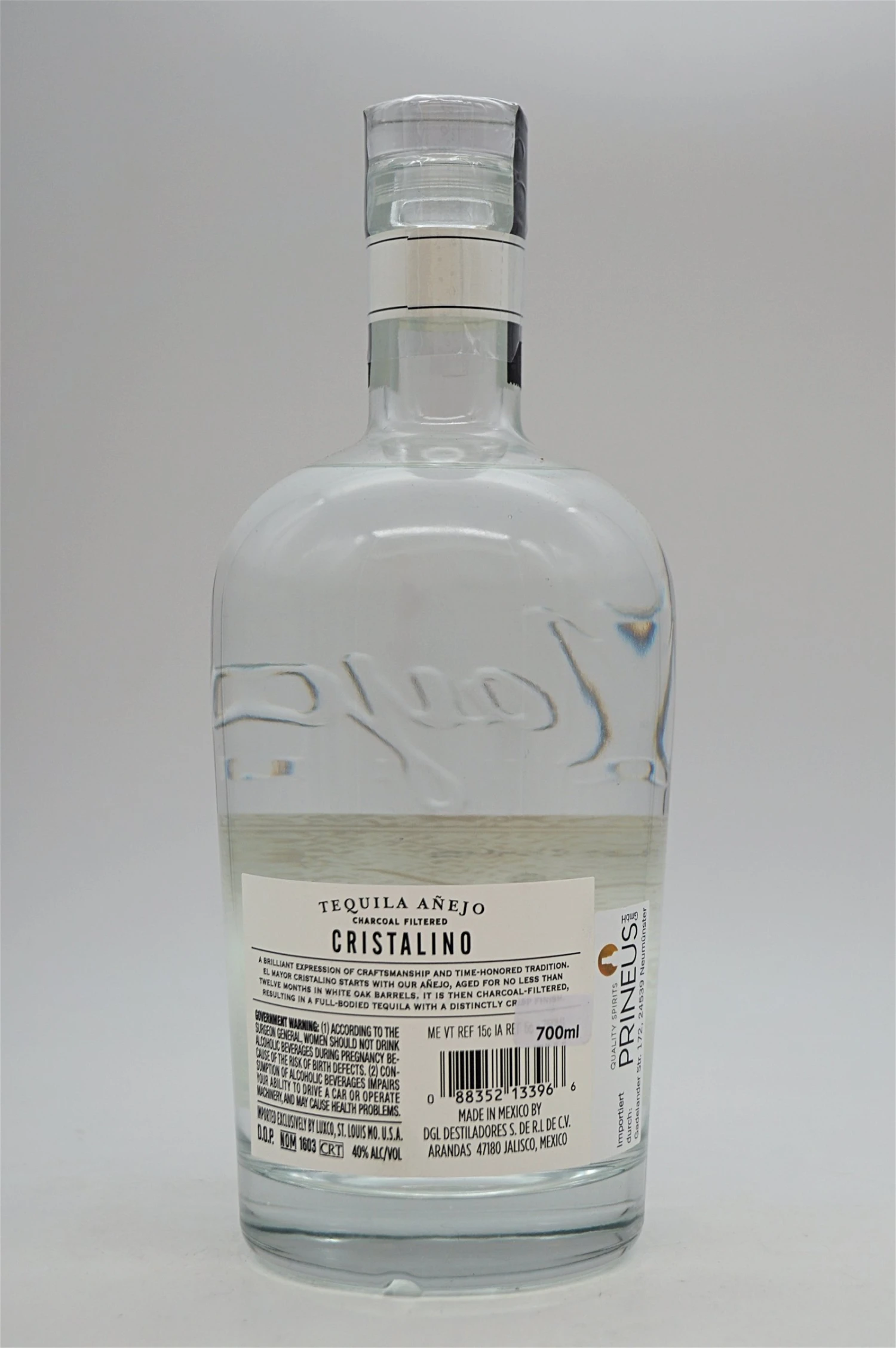 El Mayor Tequila - Cristalino 3 El Mayor Tequila - Cristalino - Image 2