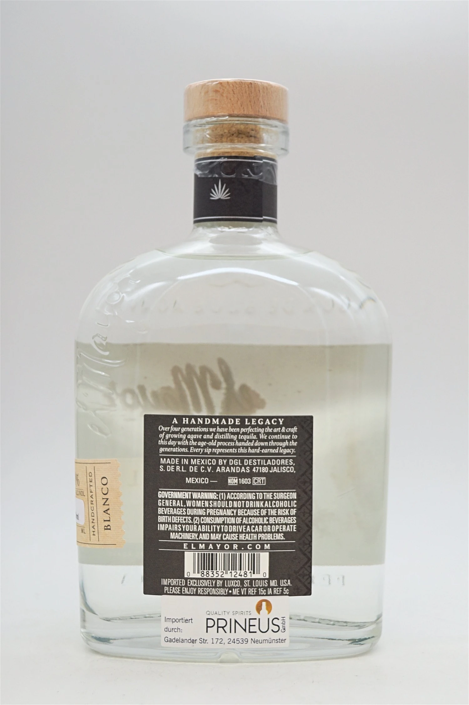 El Mayor Tequila - Blanco 4 El Mayor Tequila - Blanco - Image 2