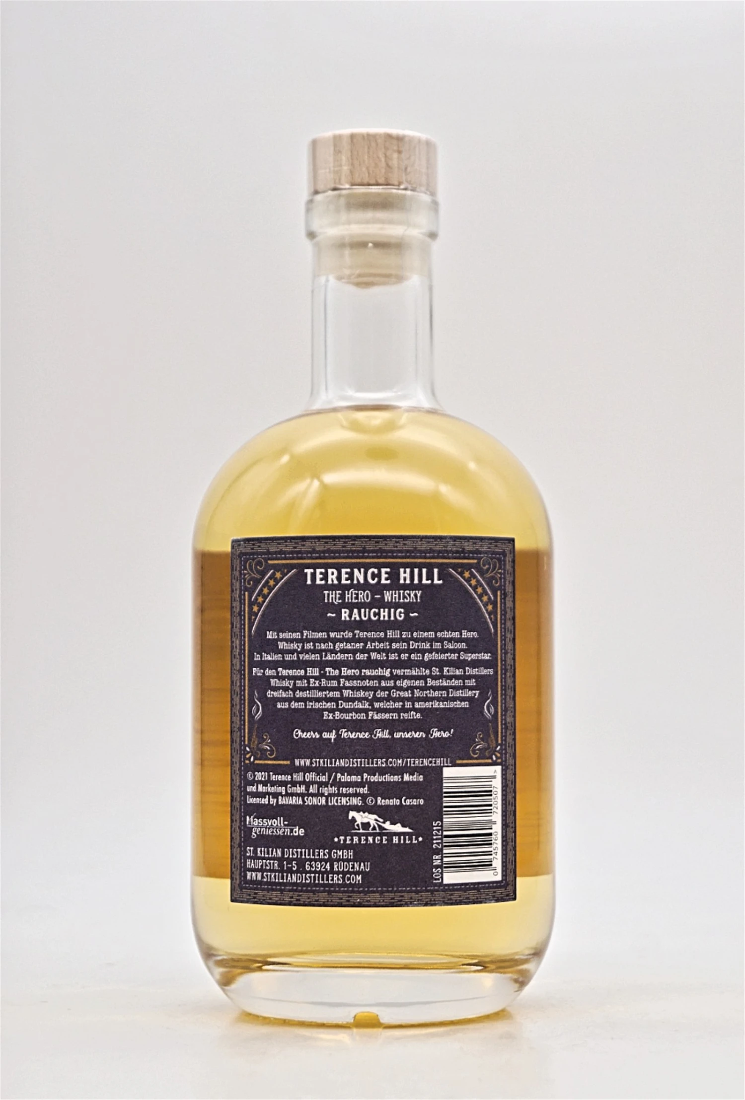 St. Kilian Distillers - Terence Hill The Hero Rauchig Blended Malt Whisky 4 St. Kilian Distillers - Terence Hill The Hero Rauchig Blended Malt Whisky - Image 2