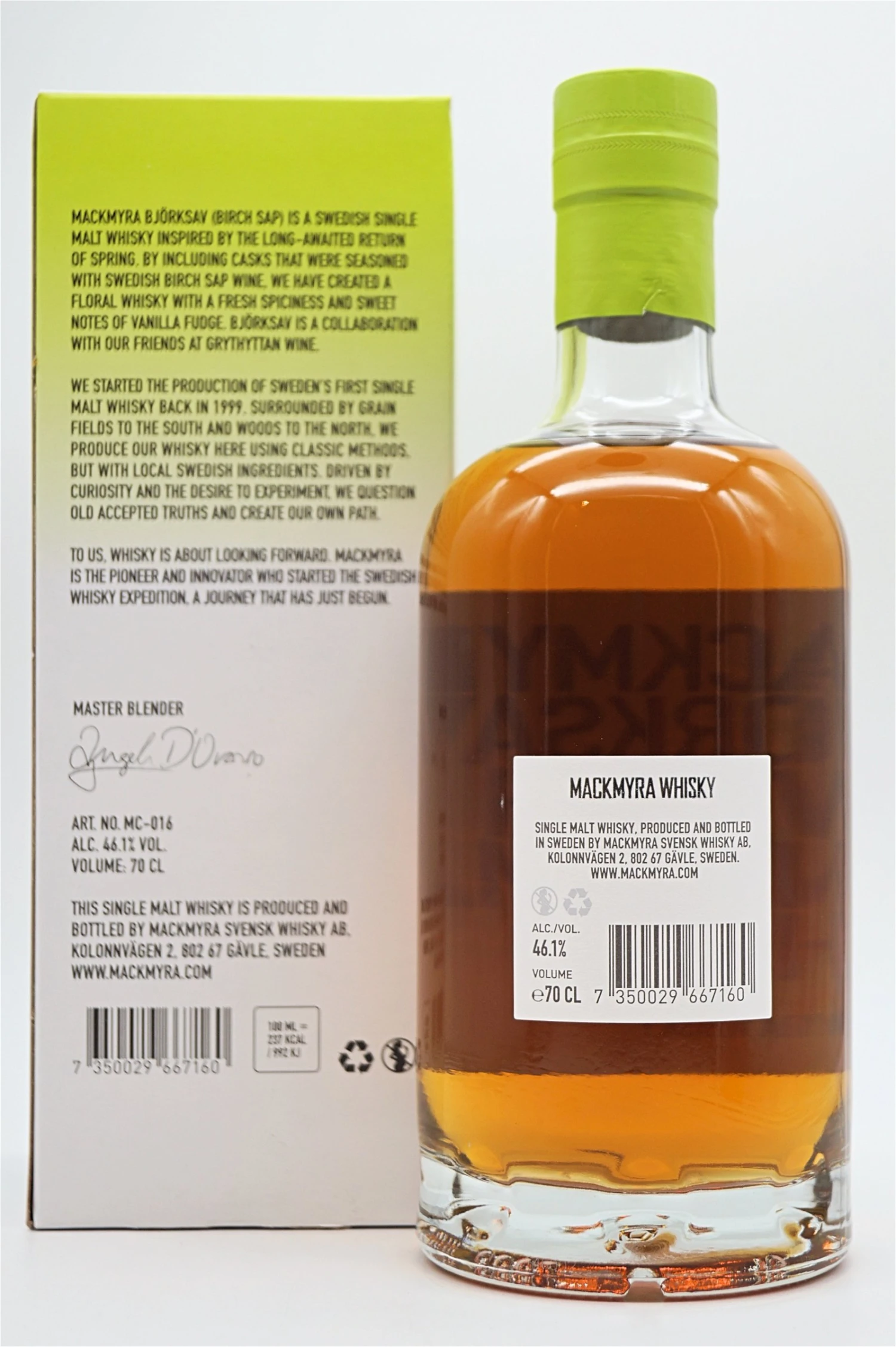 Mackmyra - Björksav Swedish Single Malt Whisky 4 Mackmyra - Björksav Swedish Single Malt Whisky - Image 2