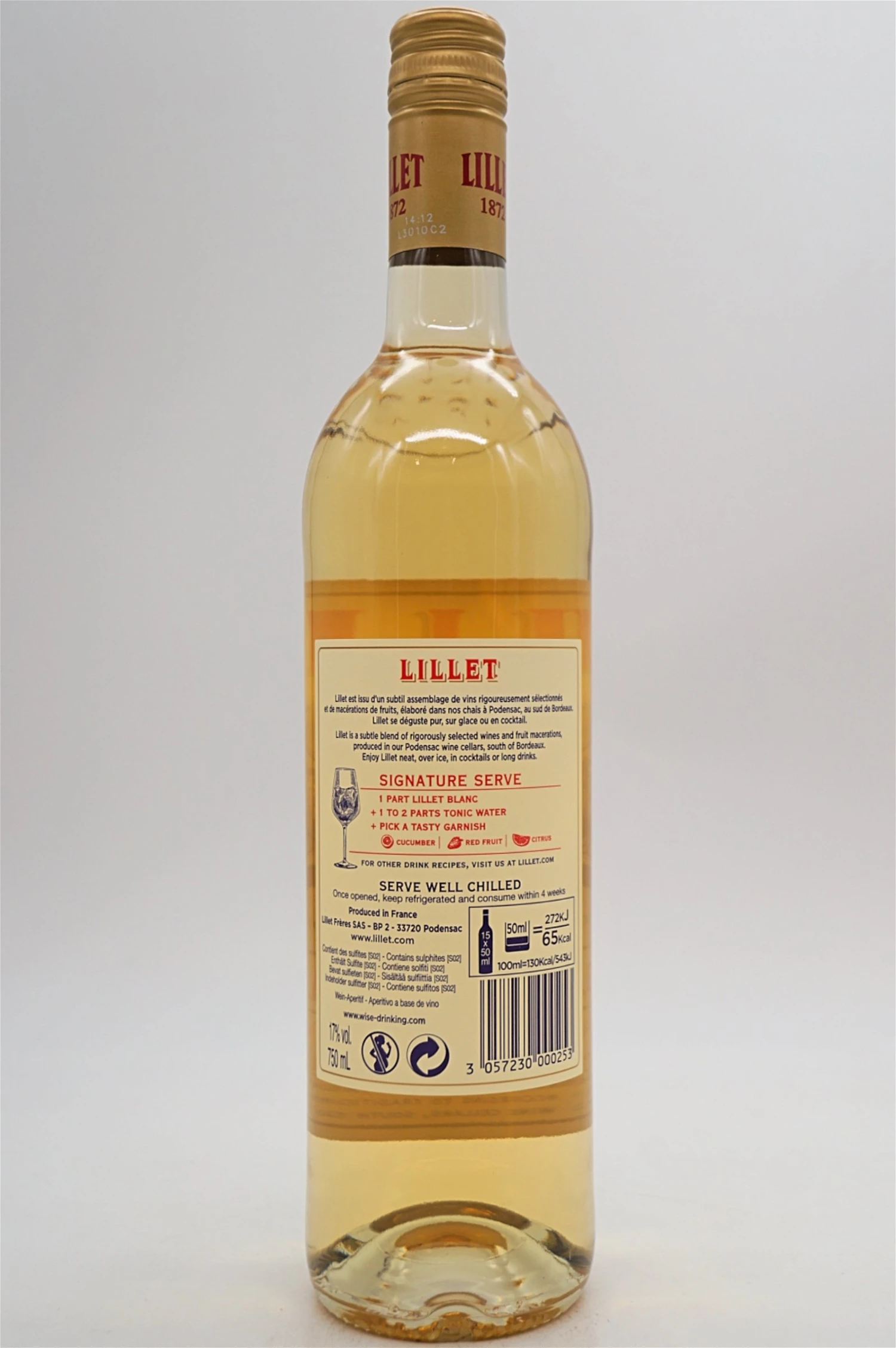 Lillet - Aperitiv Blanc 4 Lillet - Aperitiv Blanc - Image 2