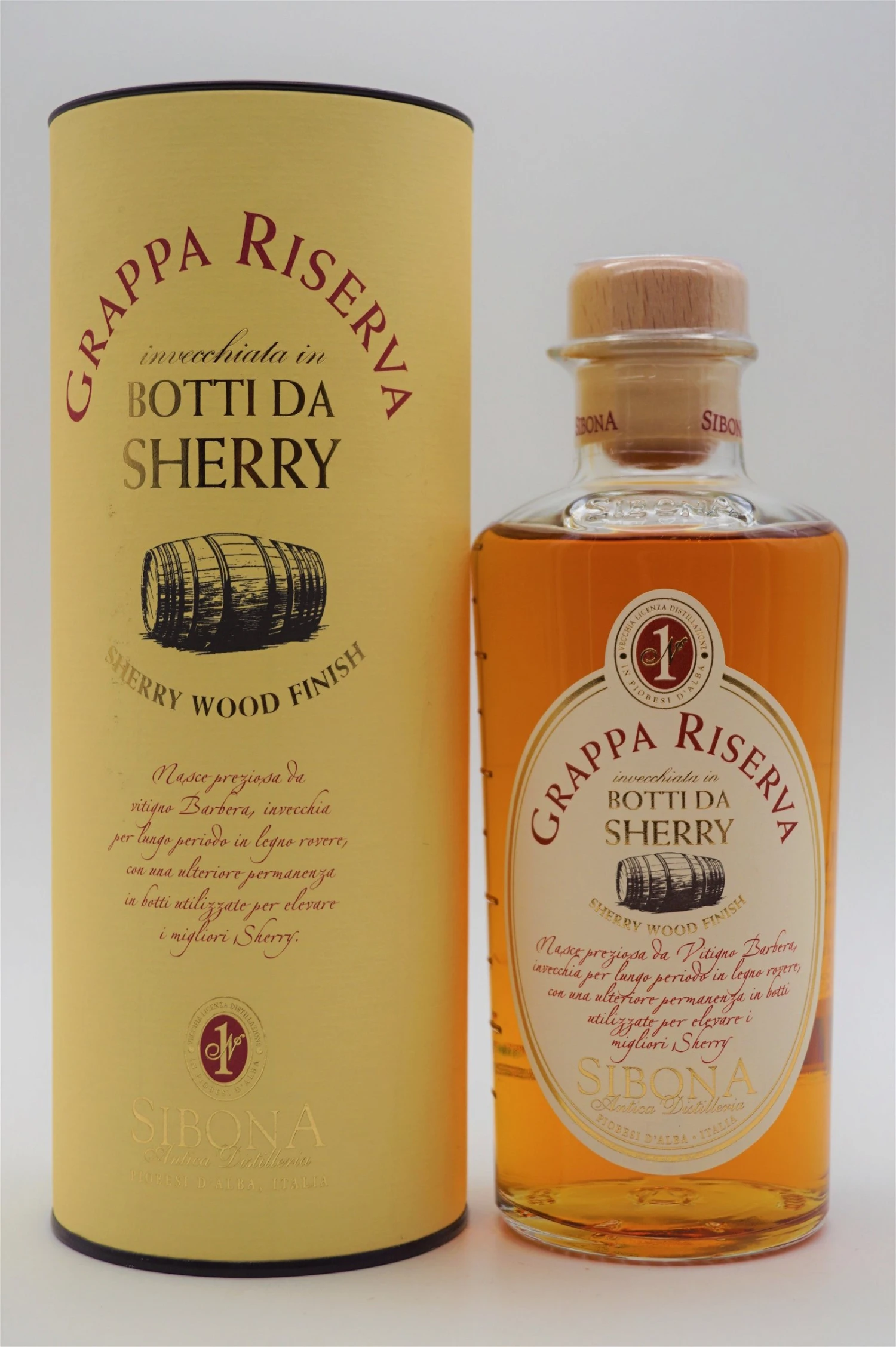 Sibona - Grappa Riserva Sherry Wood Finish 3 Sibona - Grappa Riserva Sherry Wood Finish
