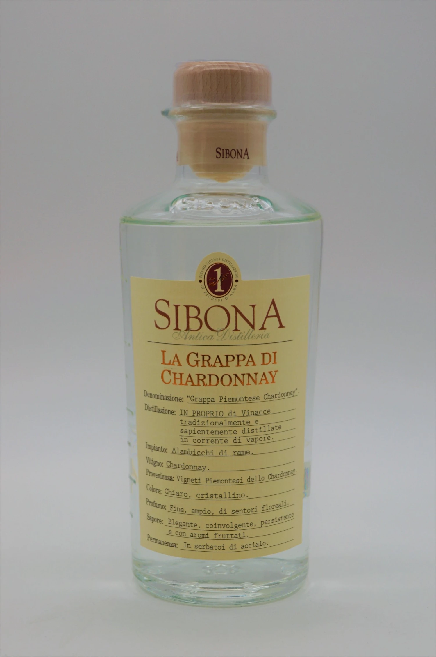 Sibona - Grappa Di Chardonnay 3 Sibona - Grappa Di Chardonnay