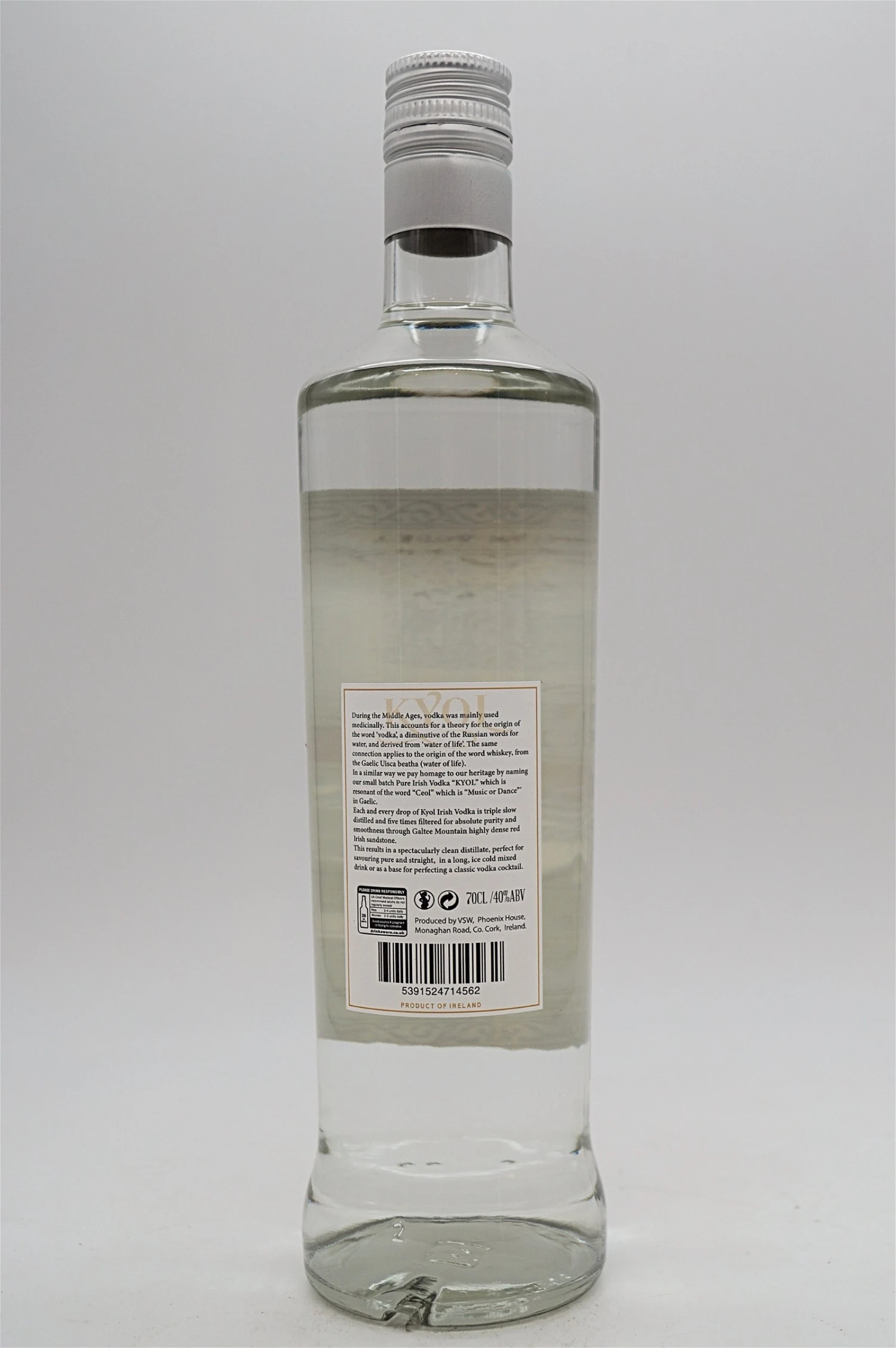 KYOL - Pure Irish Vodka 4 KYOL - Pure Irish Vodka - Image 2
