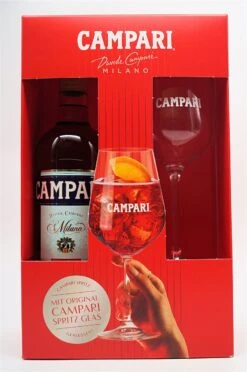 Campari - Milano Bitter Aperitiv Mit Glas