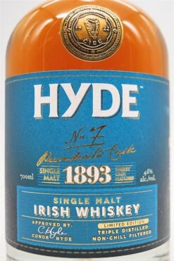 Hyde - No. 7 Sherry Cask Limited Edition Single Malt Irish Whiskey -Der-Schnapsstodl dsc08046bn0nox1w5fqfb