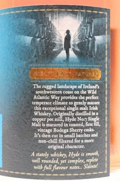 Hyde - No. 7 Sherry Cask Limited Edition Single Malt Irish Whiskey -Der-Schnapsstodl dsc0804844mkseuy68atn