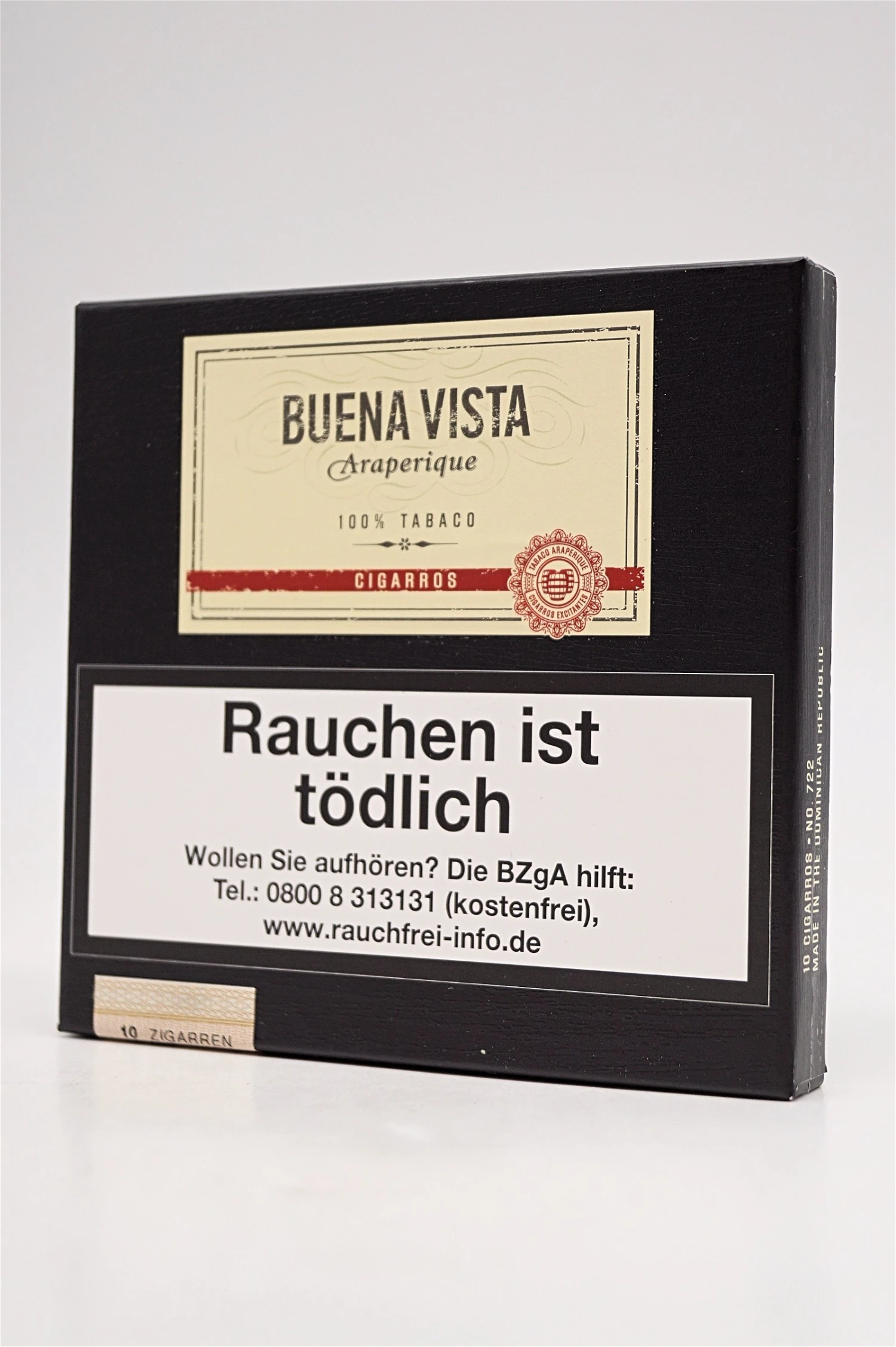 Buena Vista - Araperique No 722 Cigarros 3 Buena Vista - Araperique No 722 Cigarros