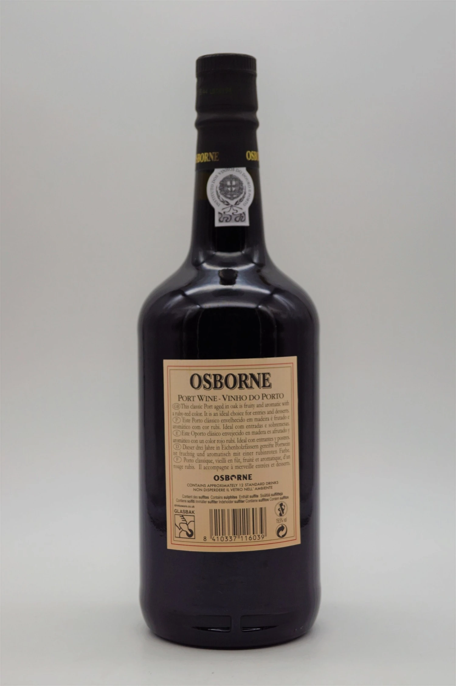 Osborne - Fine Ruby Port 4 Osborne - Fine Ruby Port - Image 2