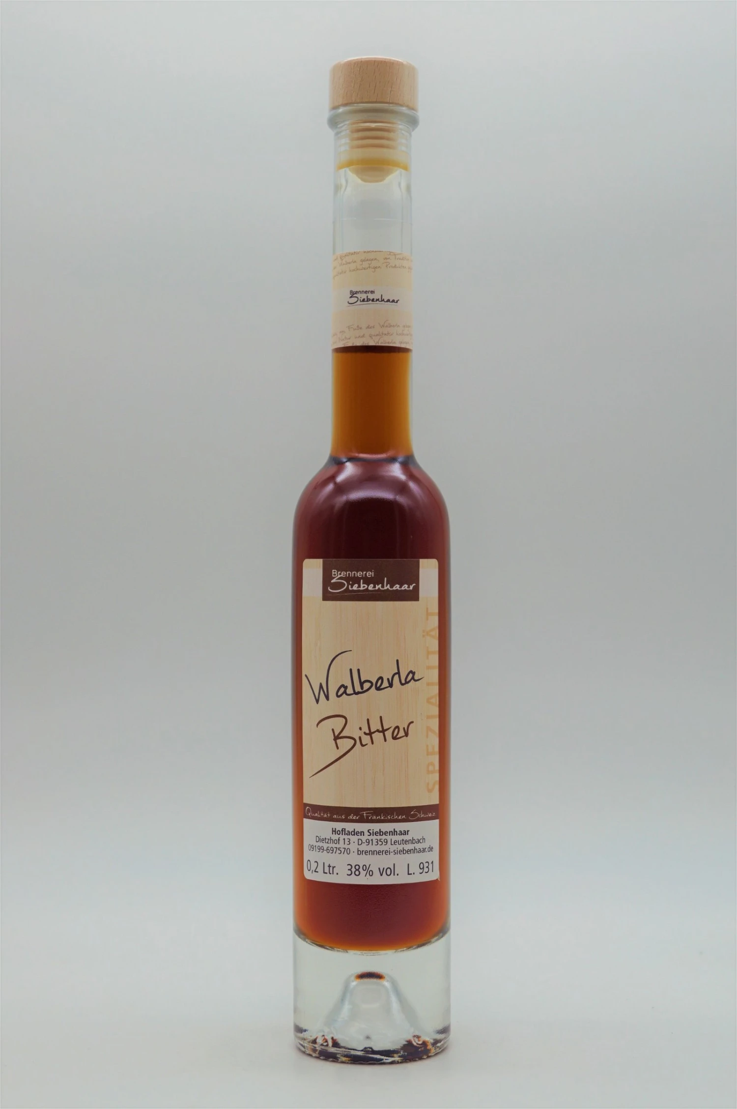 Brennerei Siebenhaar - Walberla Bitter 3 Brennerei Siebenhaar - Walberla Bitter