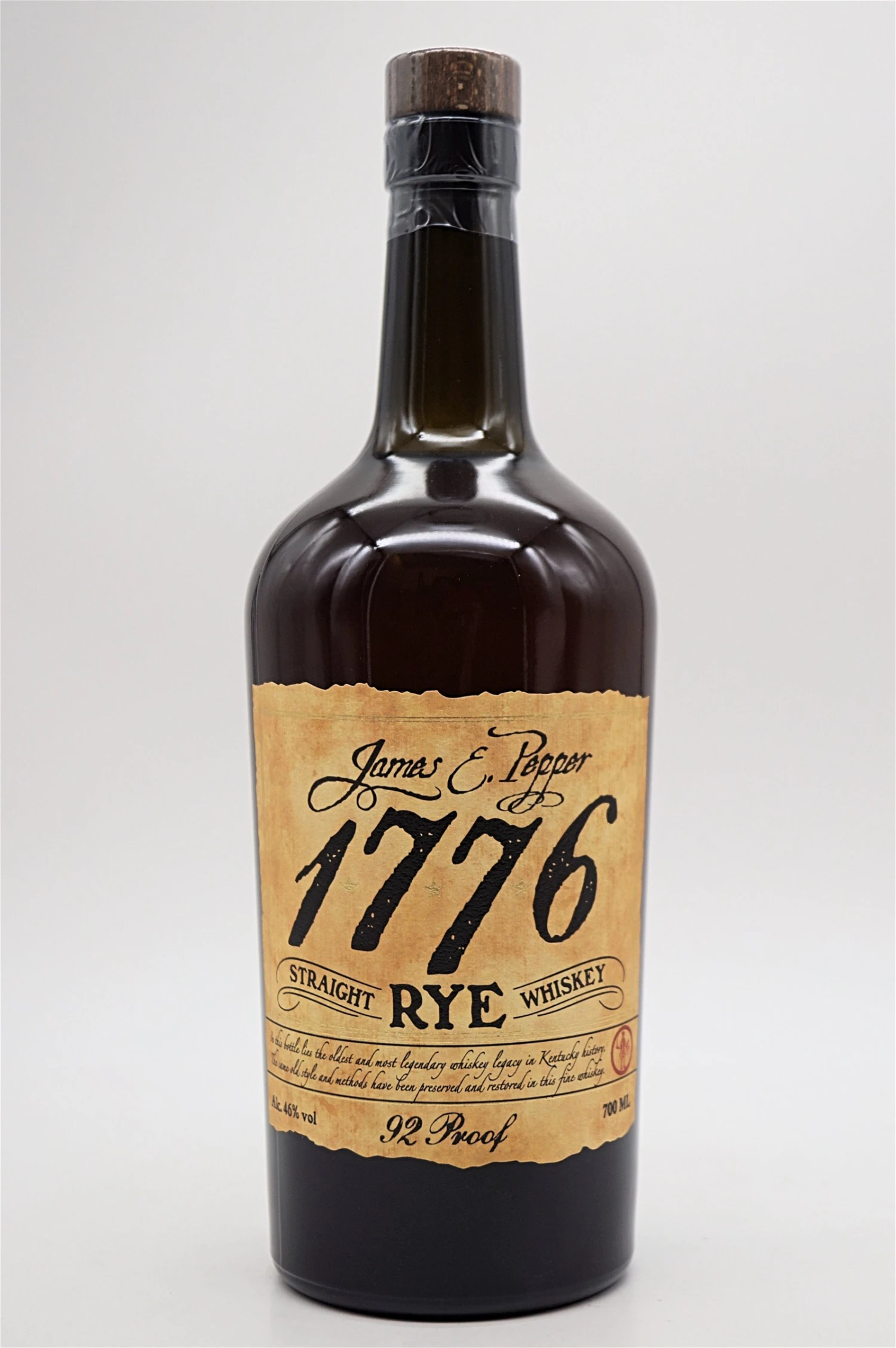 James E. Pepper 1776 - Straight Rye Whiskey 92 Proof 3 James E. Pepper 1776 - Straight Rye Whiskey 92 Proof