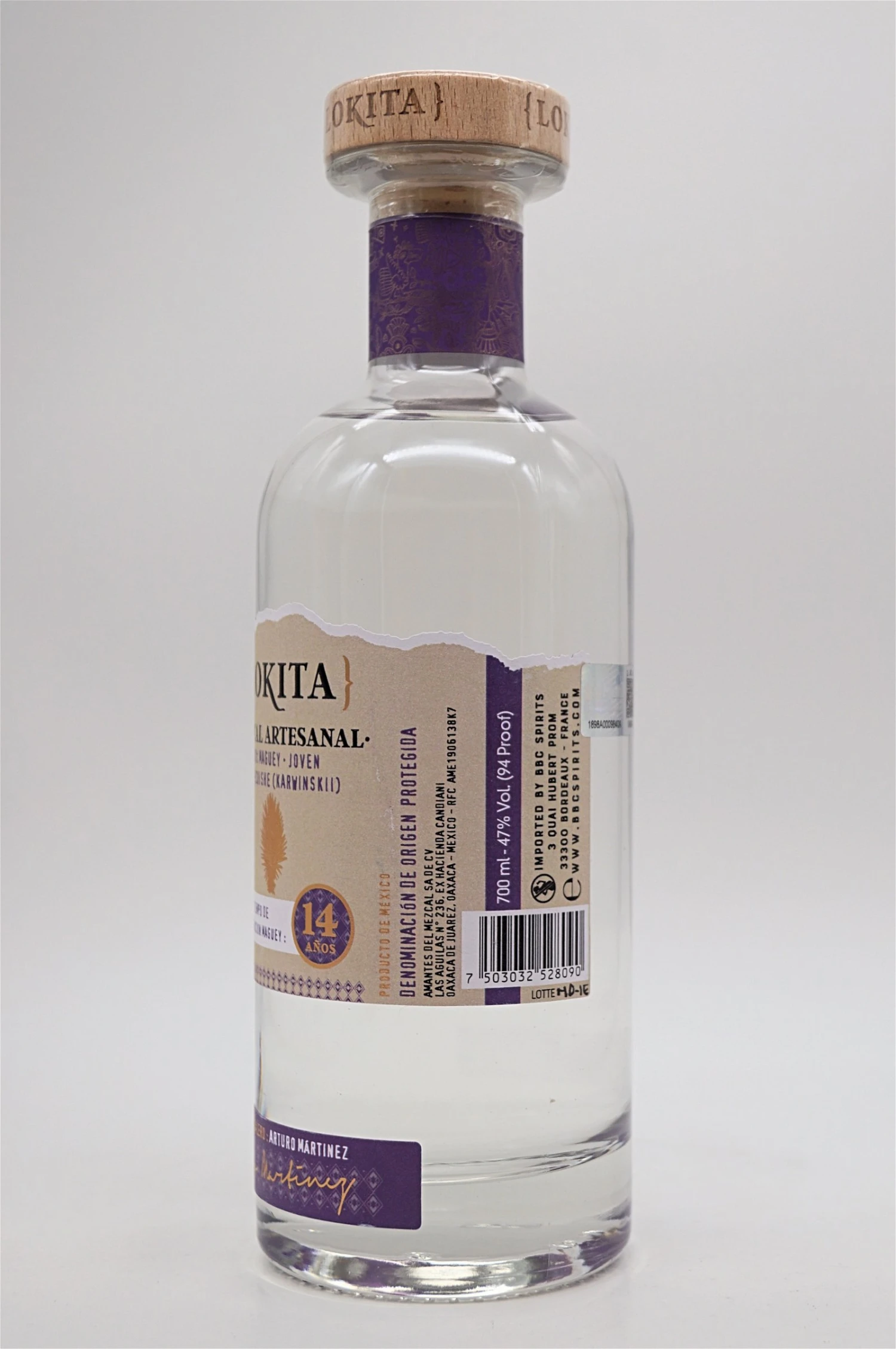 Lokita - Mezcal Madrecuishe 14 Anos 4 Lokita - Mezcal Madrecuishe 14 Anos - Image 2